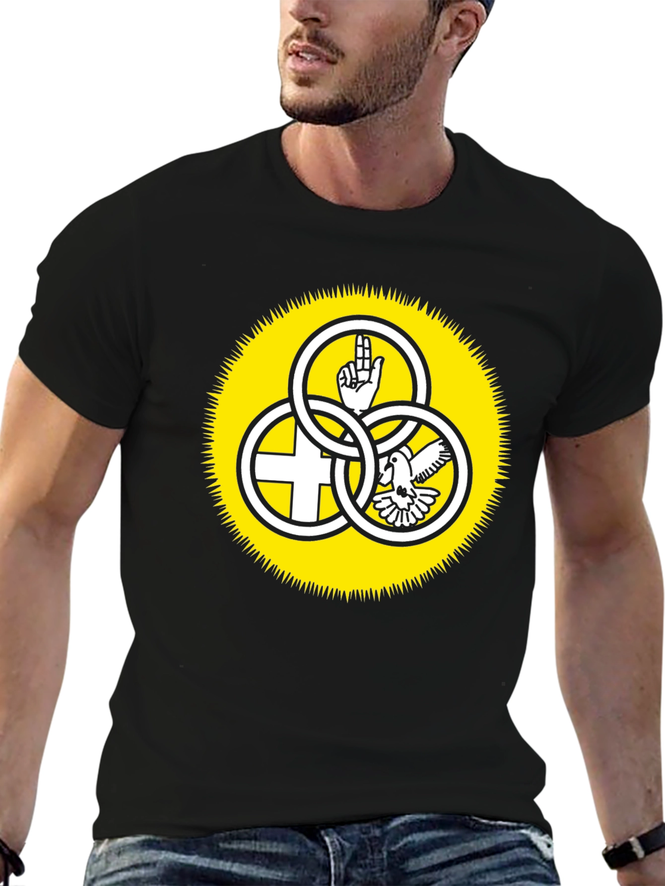 Trinity Symbol Black T-Shirt
