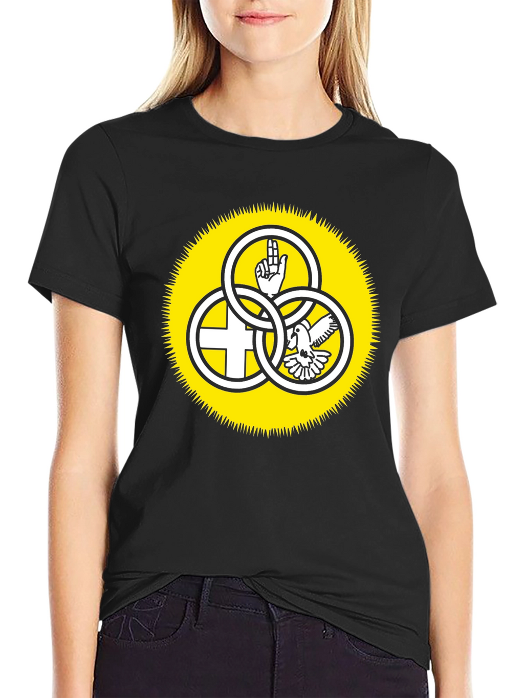 Trinity Symbol Black T-Shirt