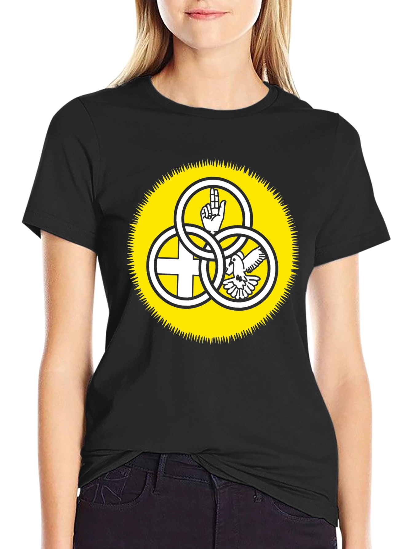 Trinity Symbol Black T-Shirt