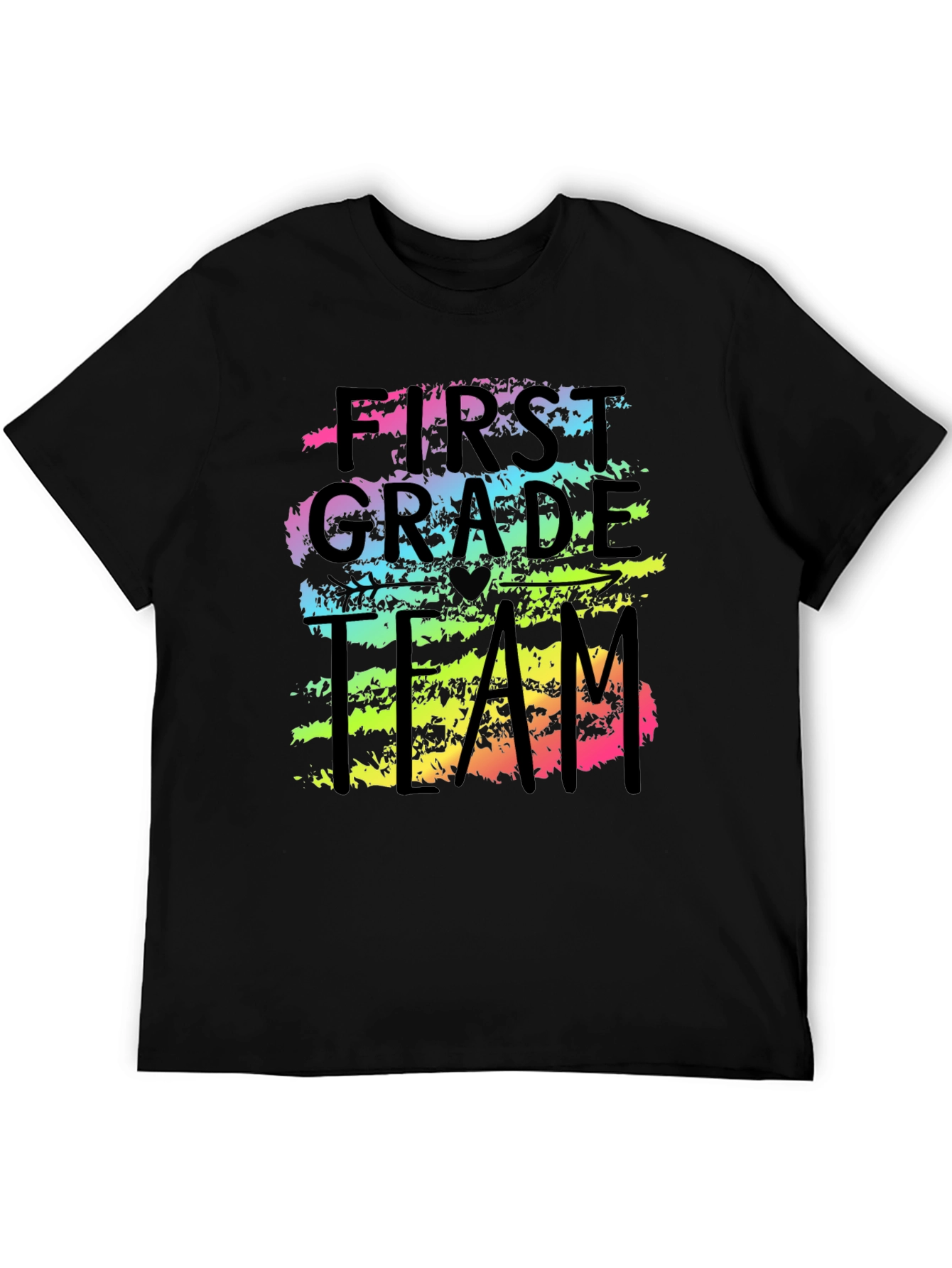First Grade Team Colorful T-Shirt
