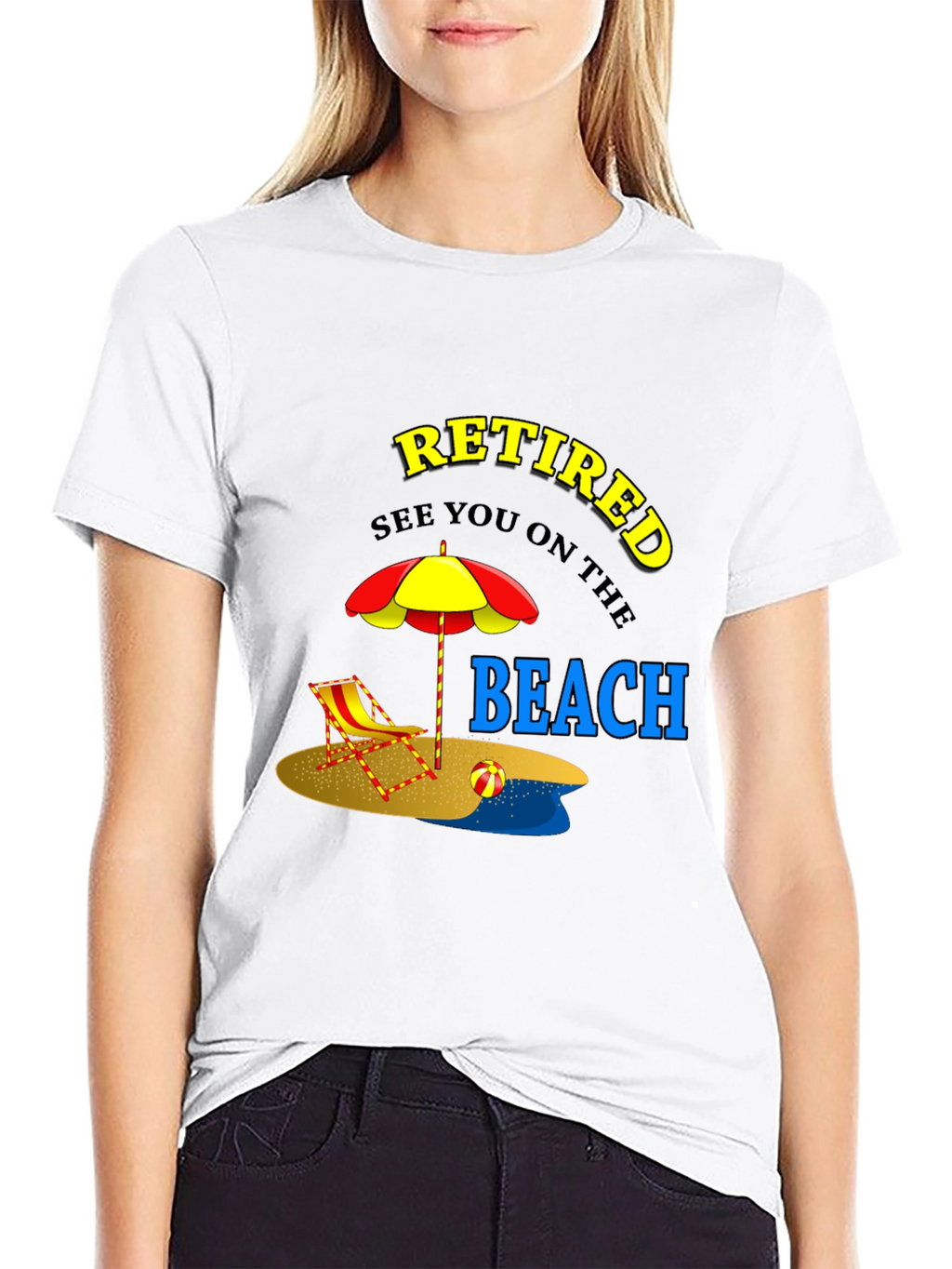 Retired Beach T-Shirt - Vacation Mode On!
