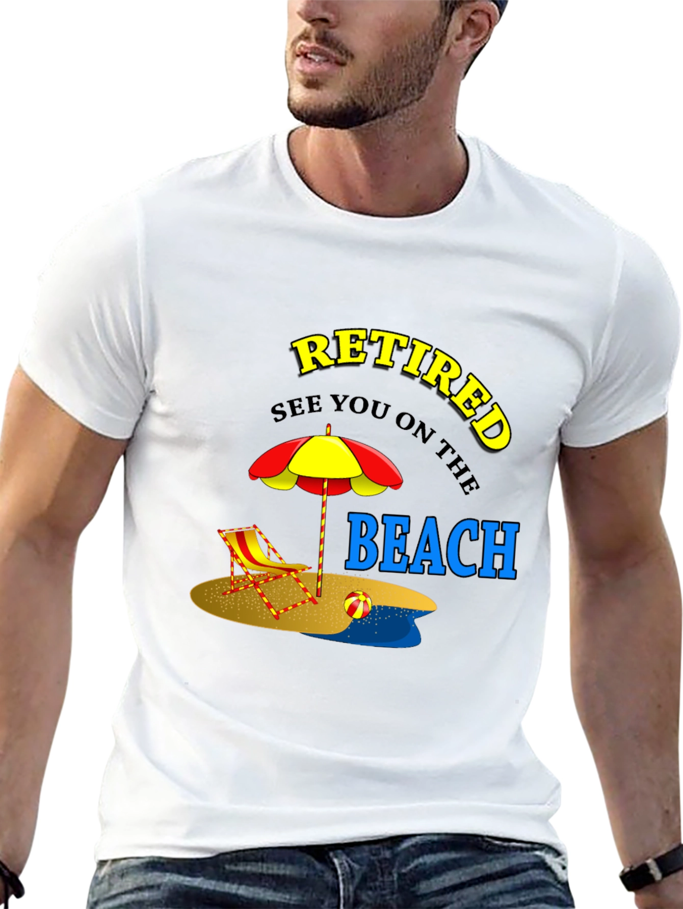 Retired Beach T-Shirt - Vacation Mode On!