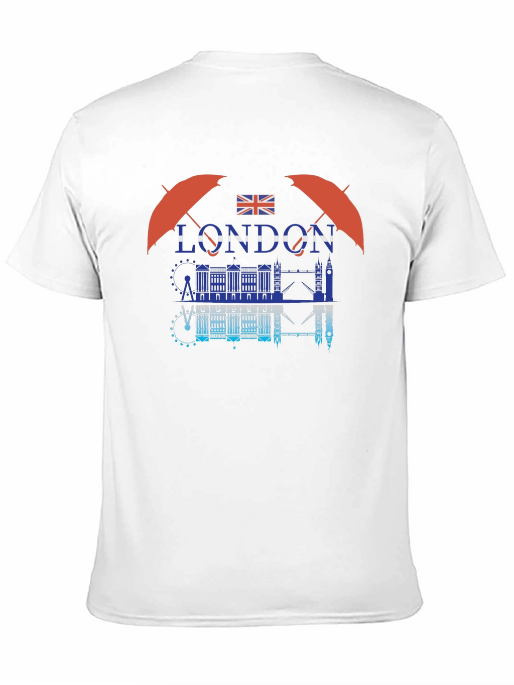 London Graphic Print Crew Neck T-Shirt