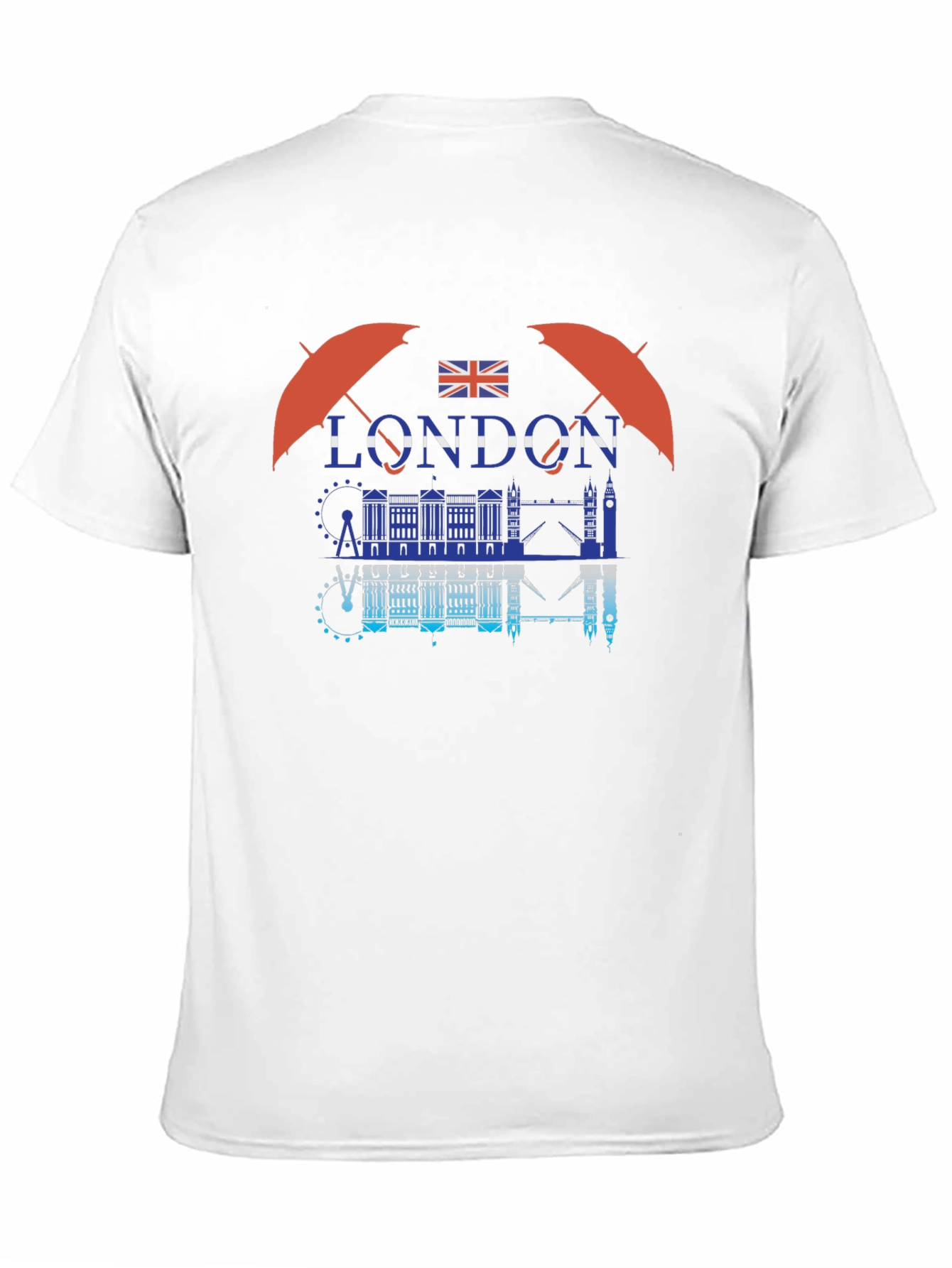 London Graphic Print Crew Neck T-Shirt