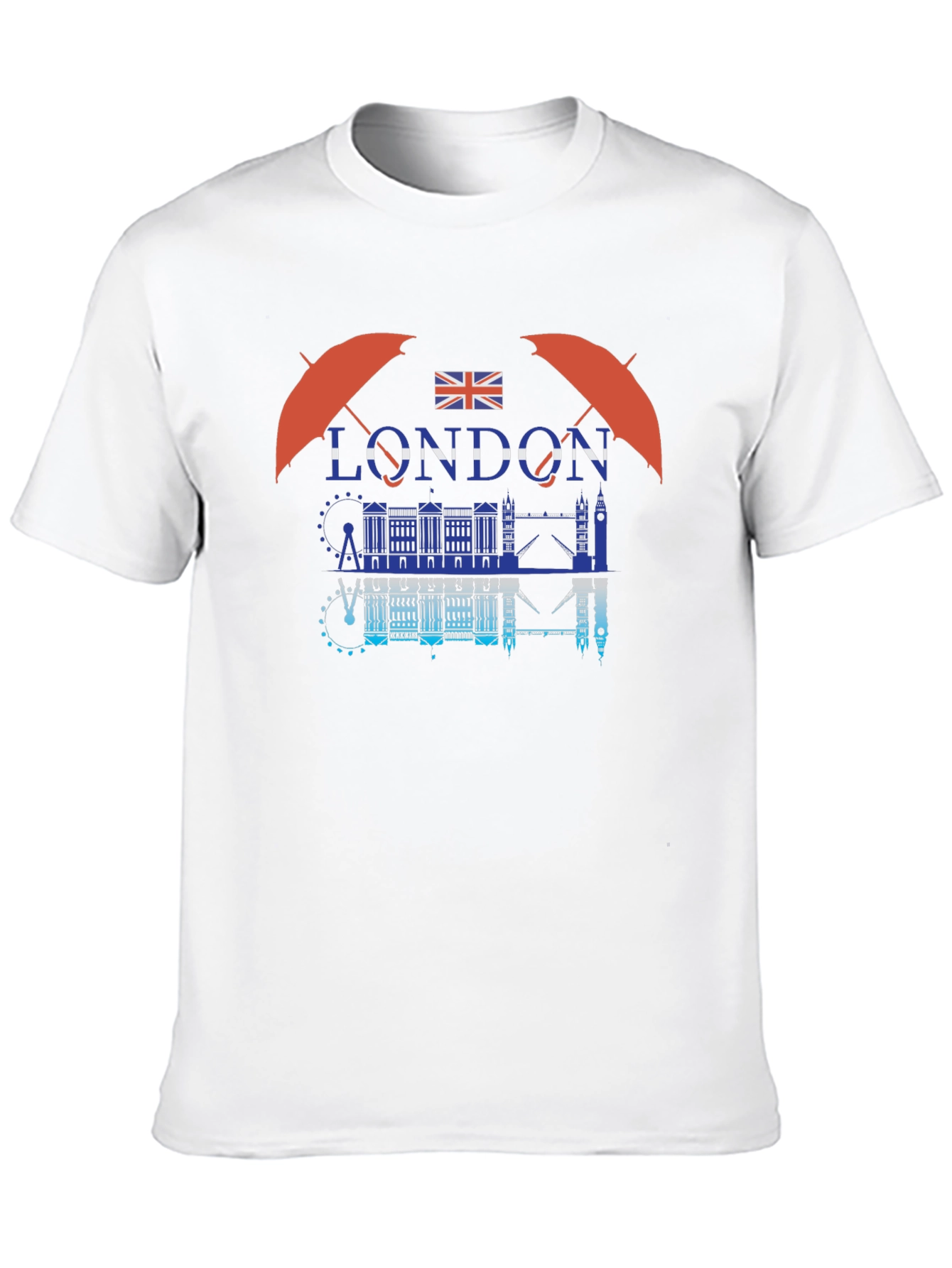 London Graphic Print Crew Neck T-Shirt