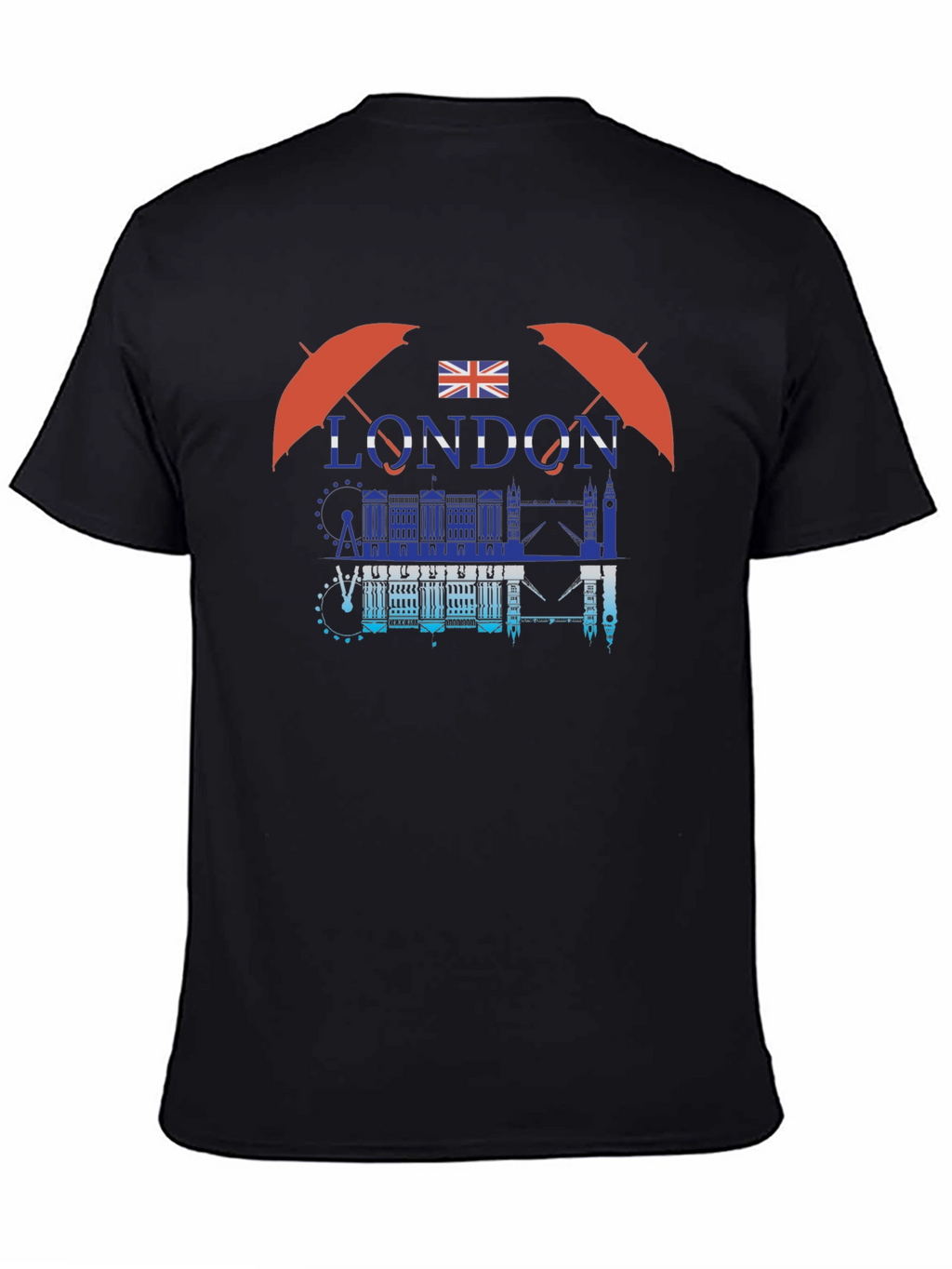 London Graphic Print Crew Neck T-Shirt