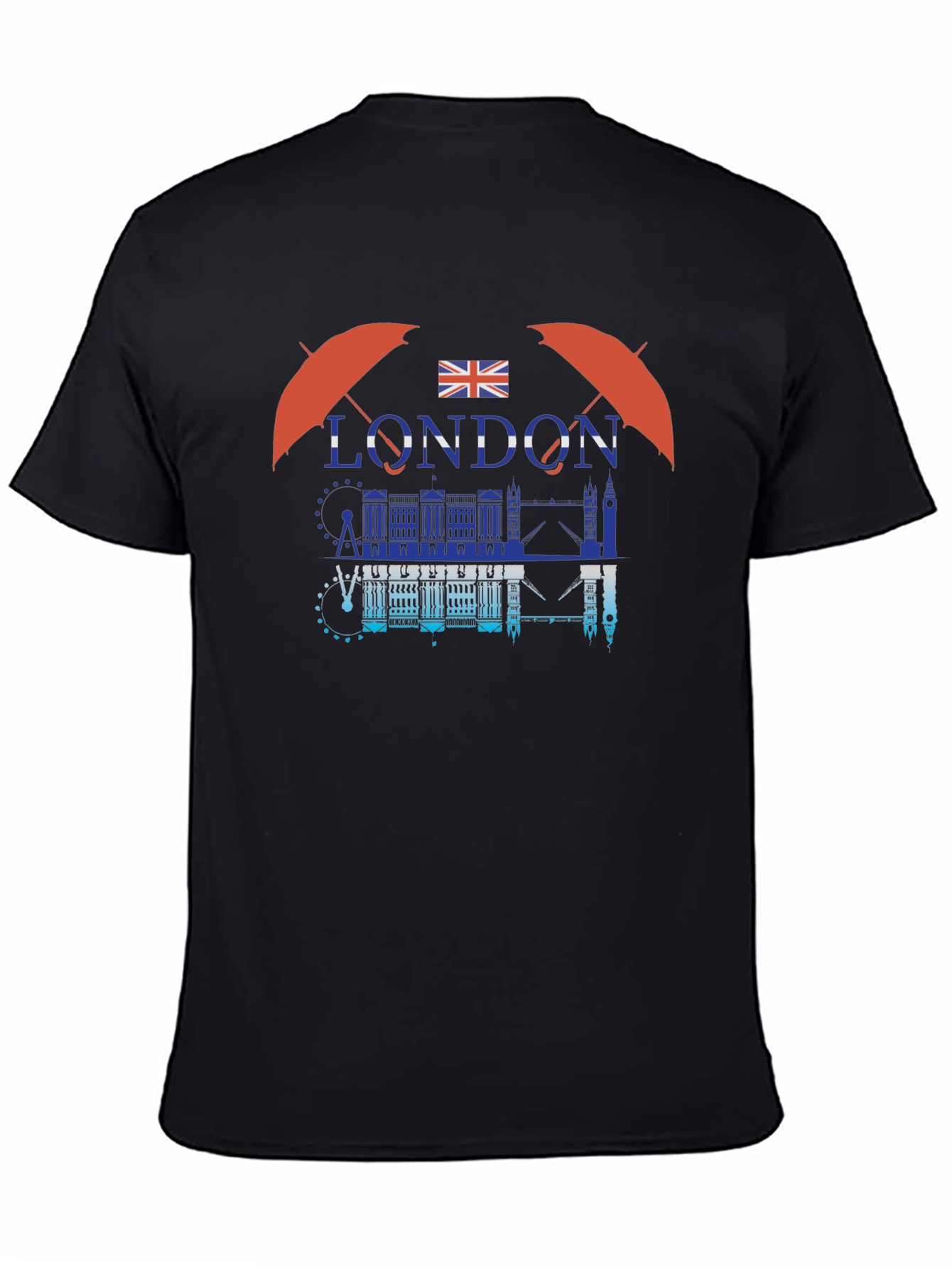 London Graphic Print Crew Neck T-Shirt