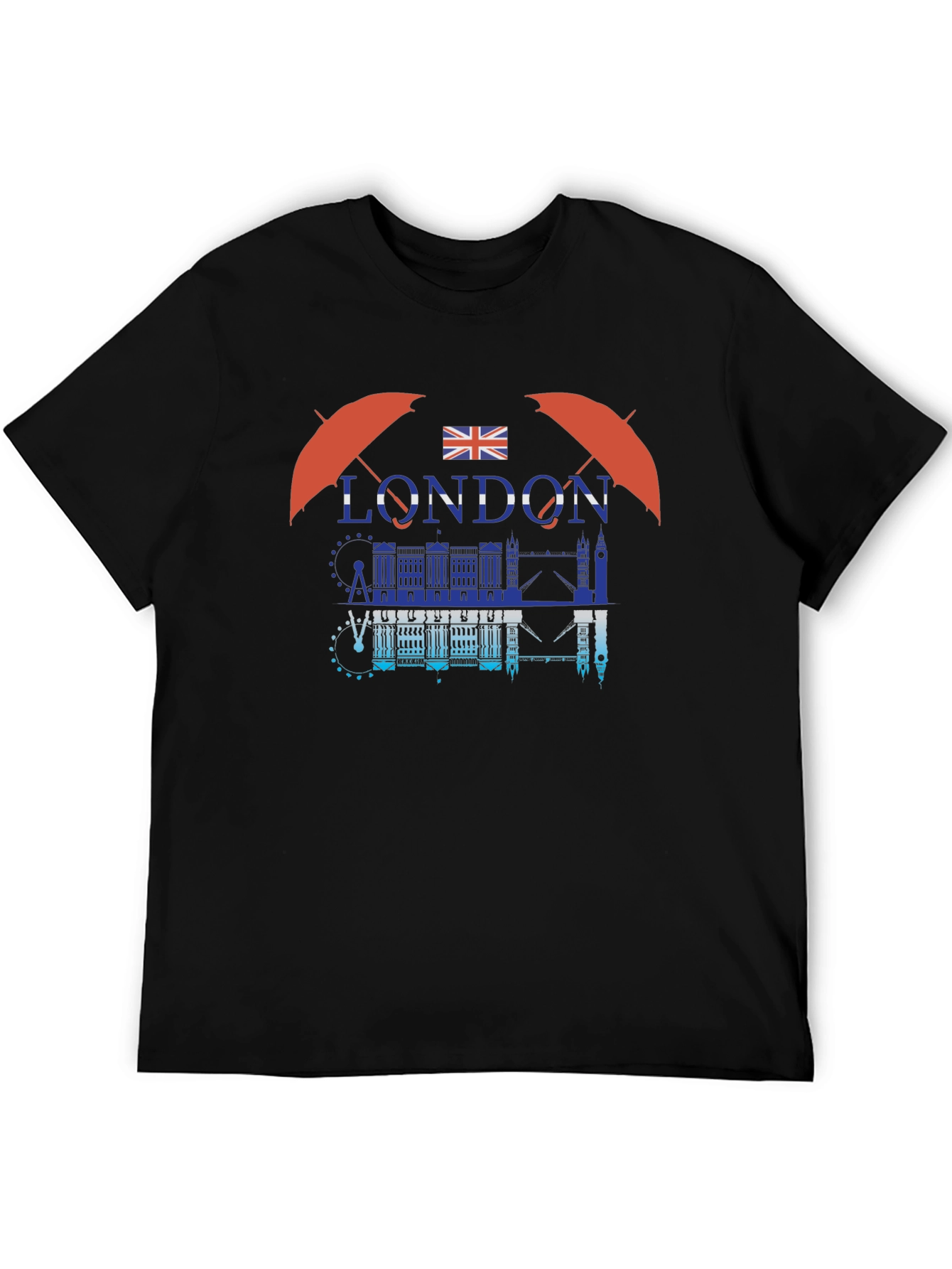 London Graphic Print Crew Neck T-Shirt