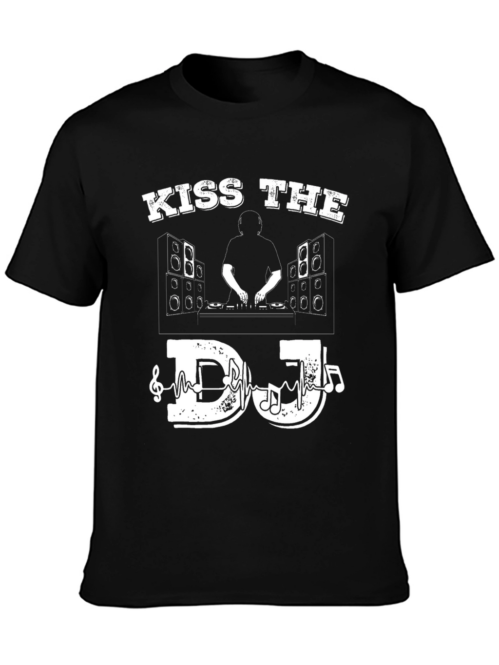 Kiss The DJ Graphic T-Shirt