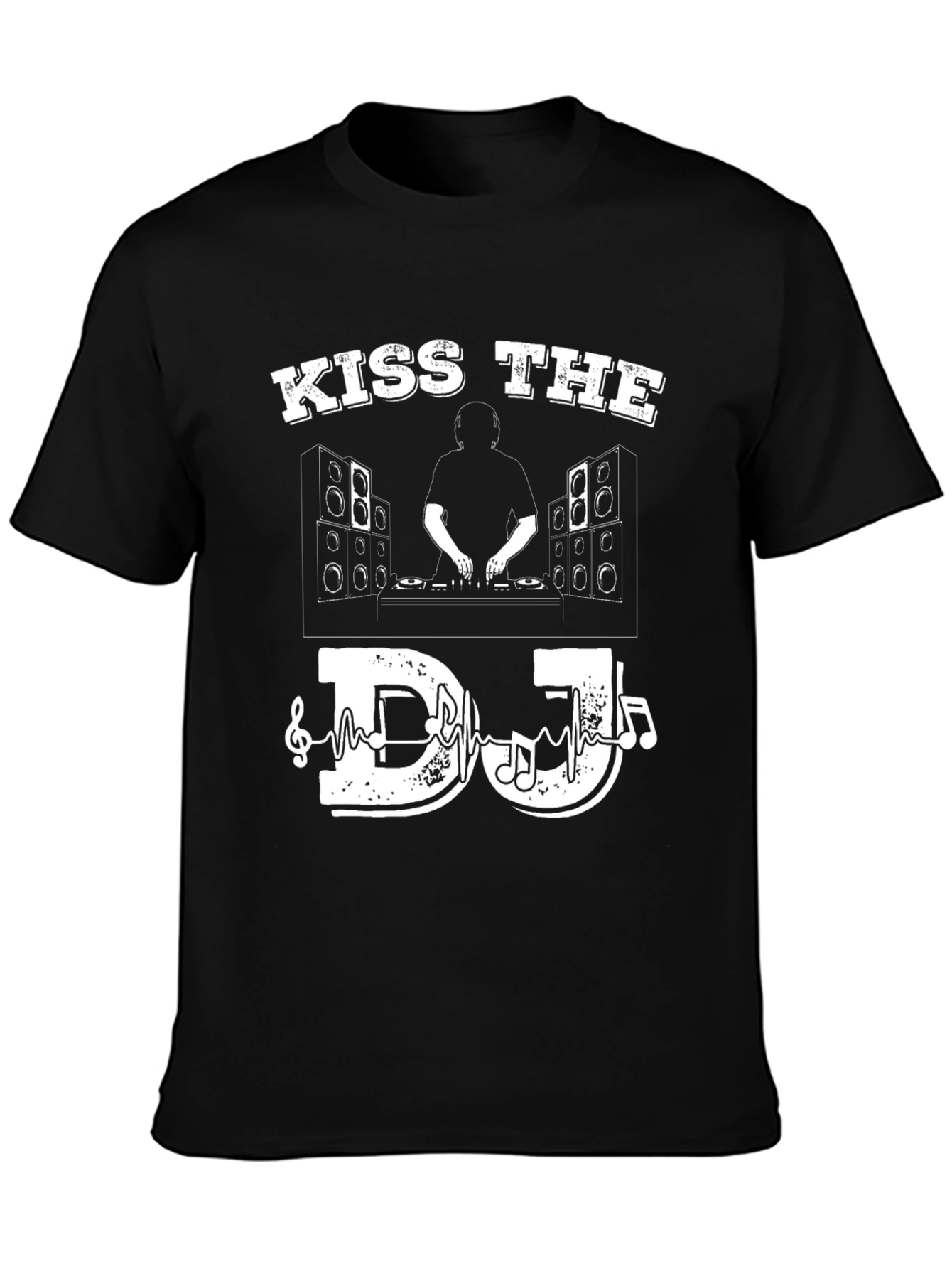 Kiss The DJ Graphic T-Shirt