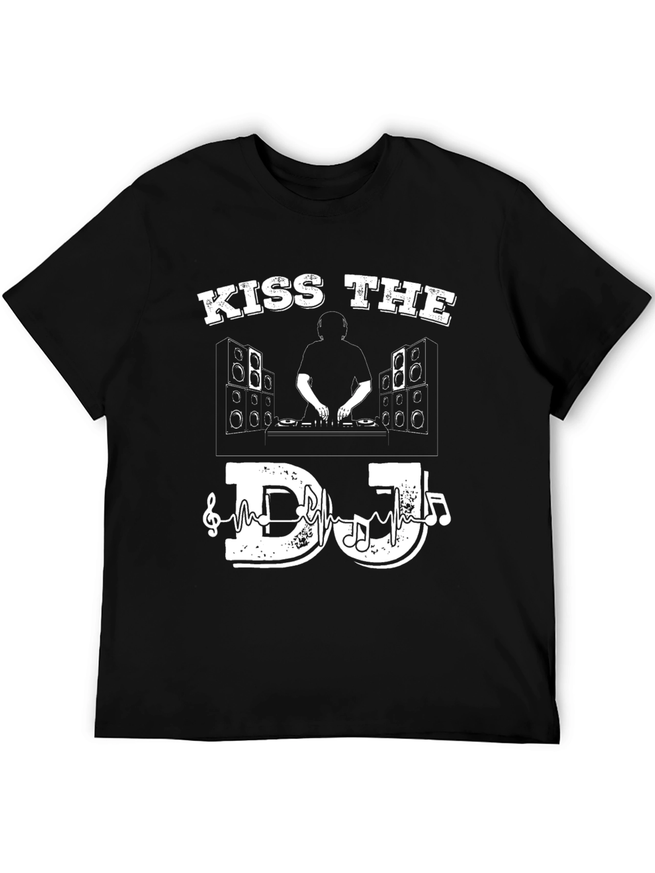 Kiss The DJ Graphic T-Shirt