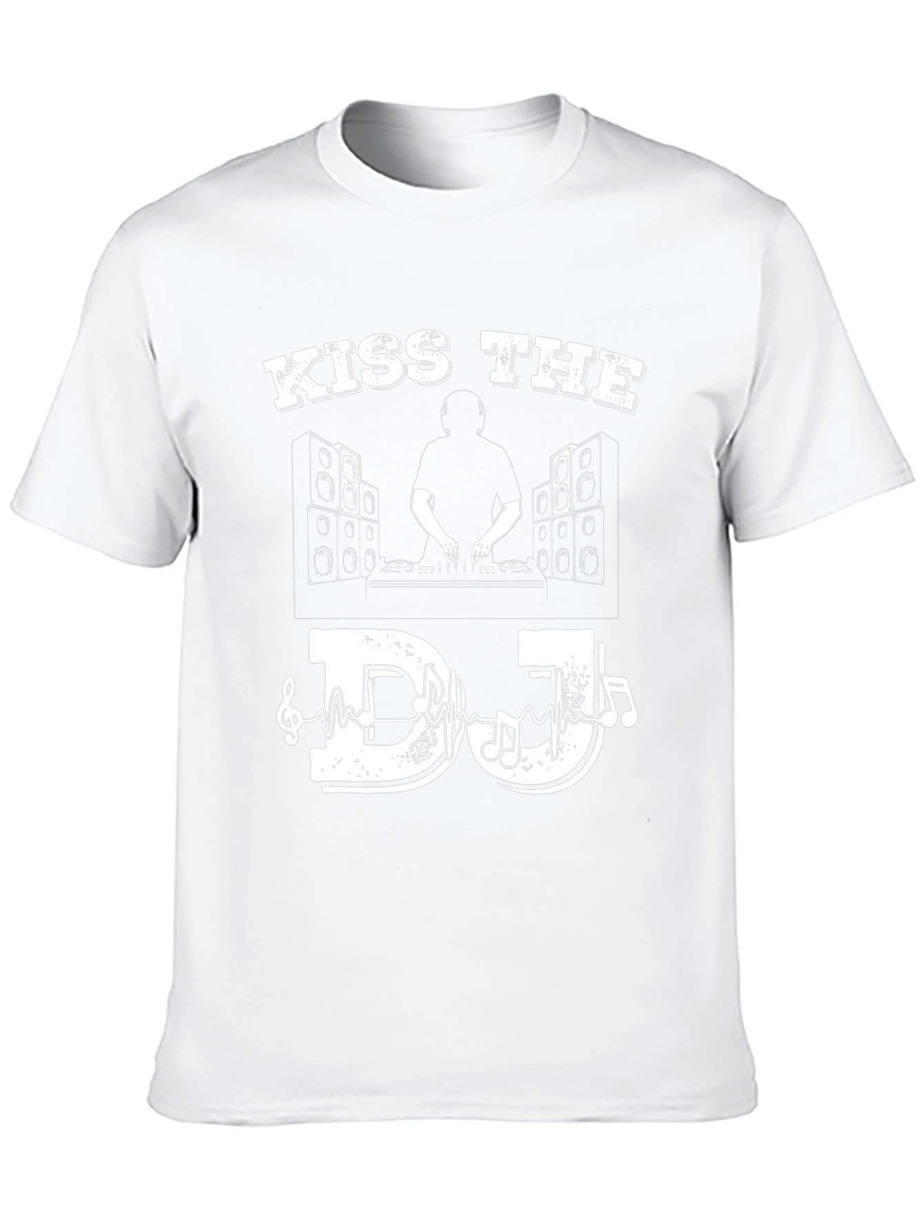 Kiss The DJ Graphic T-Shirt