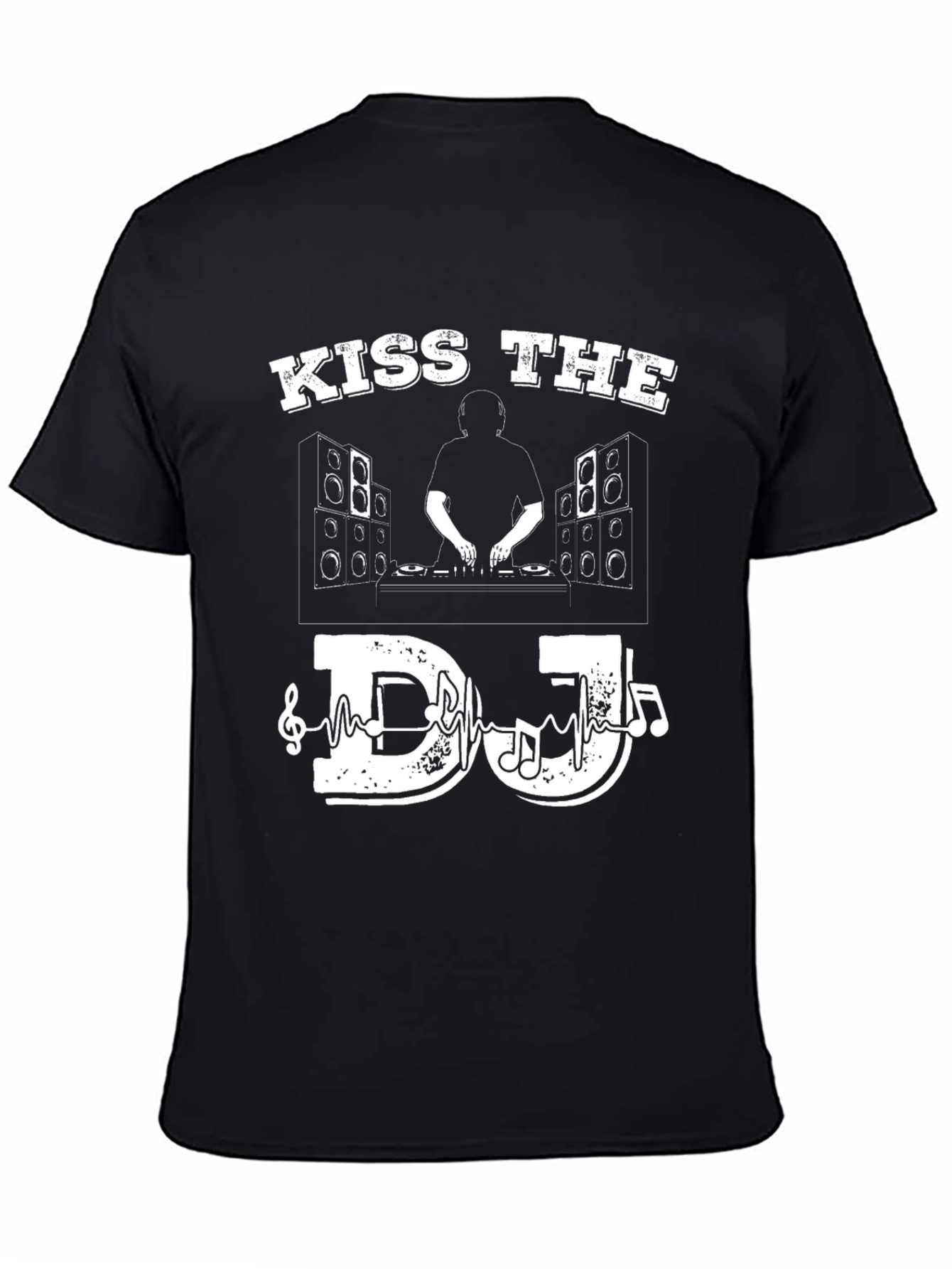 Kiss The DJ Graphic T-Shirt