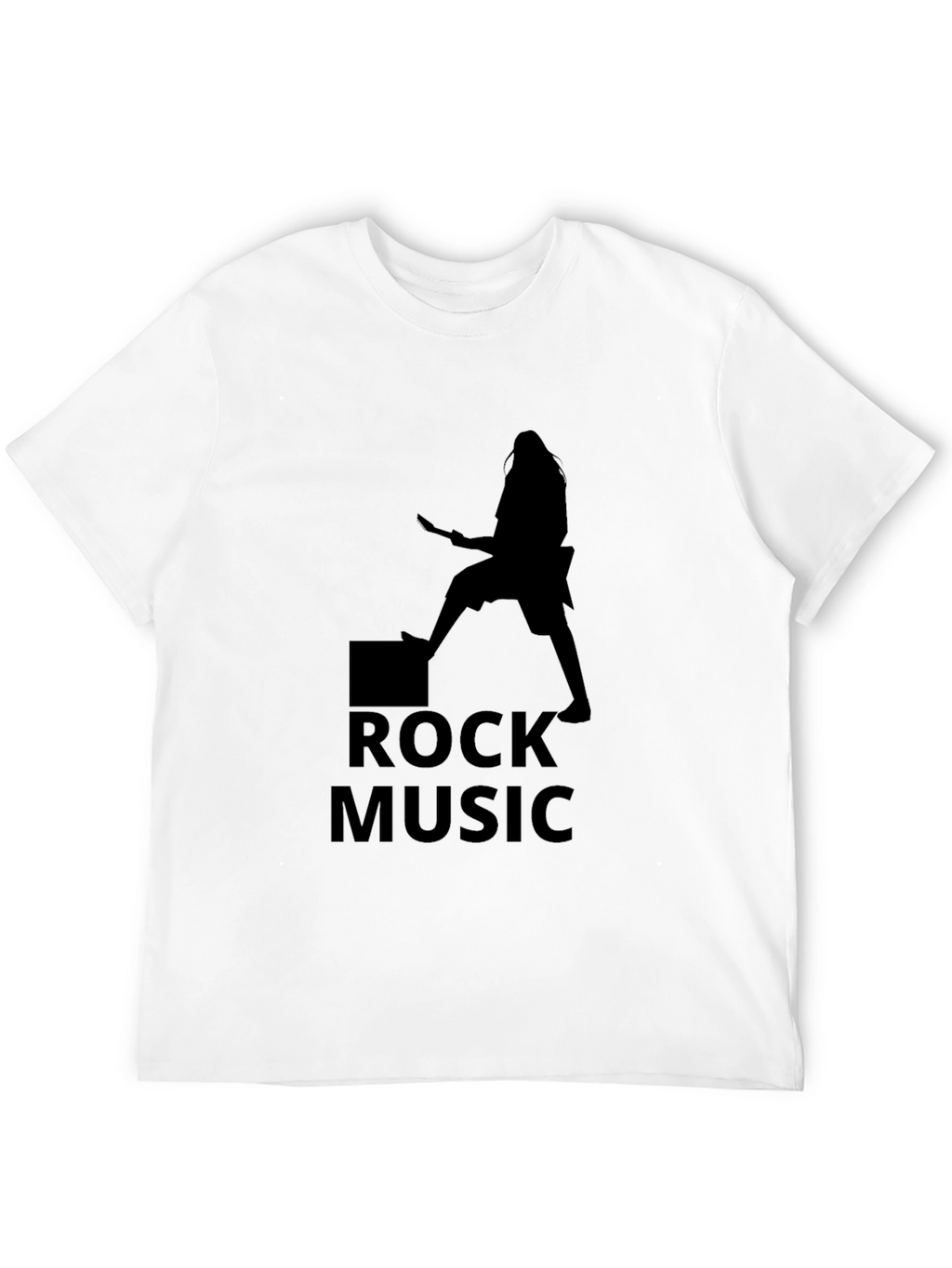 Rock Music Graphic T-Shirt - Classic Rocker Tee