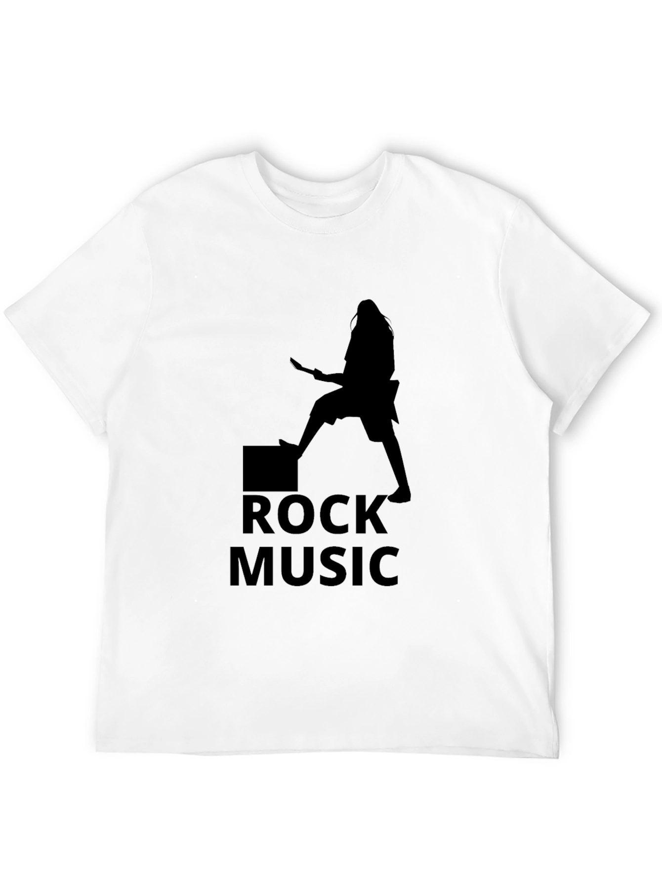 Rock Music Graphic T-Shirt - Classic Rocker Tee
