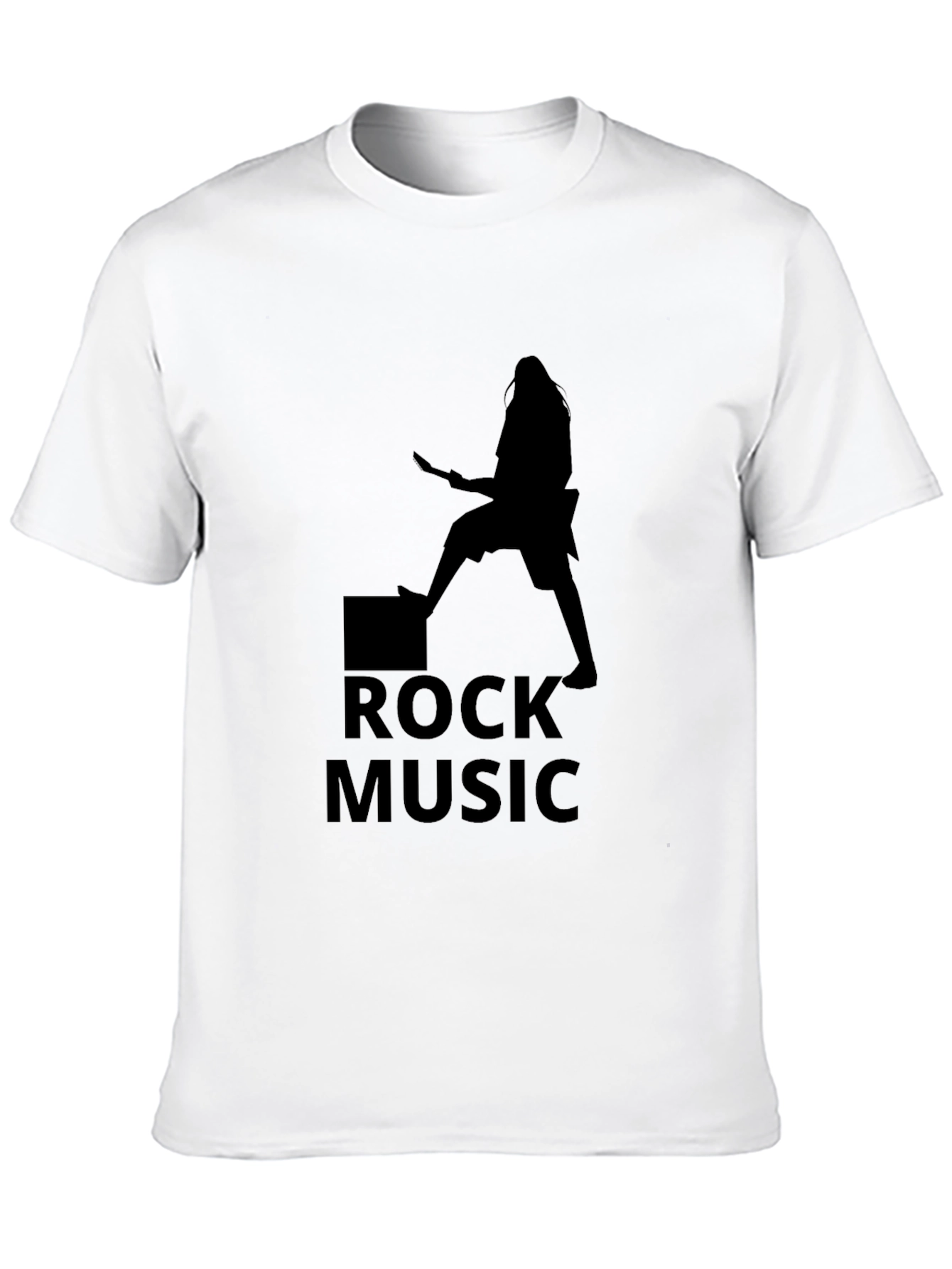 Rock Music Graphic T-Shirt - Classic Rocker Tee
