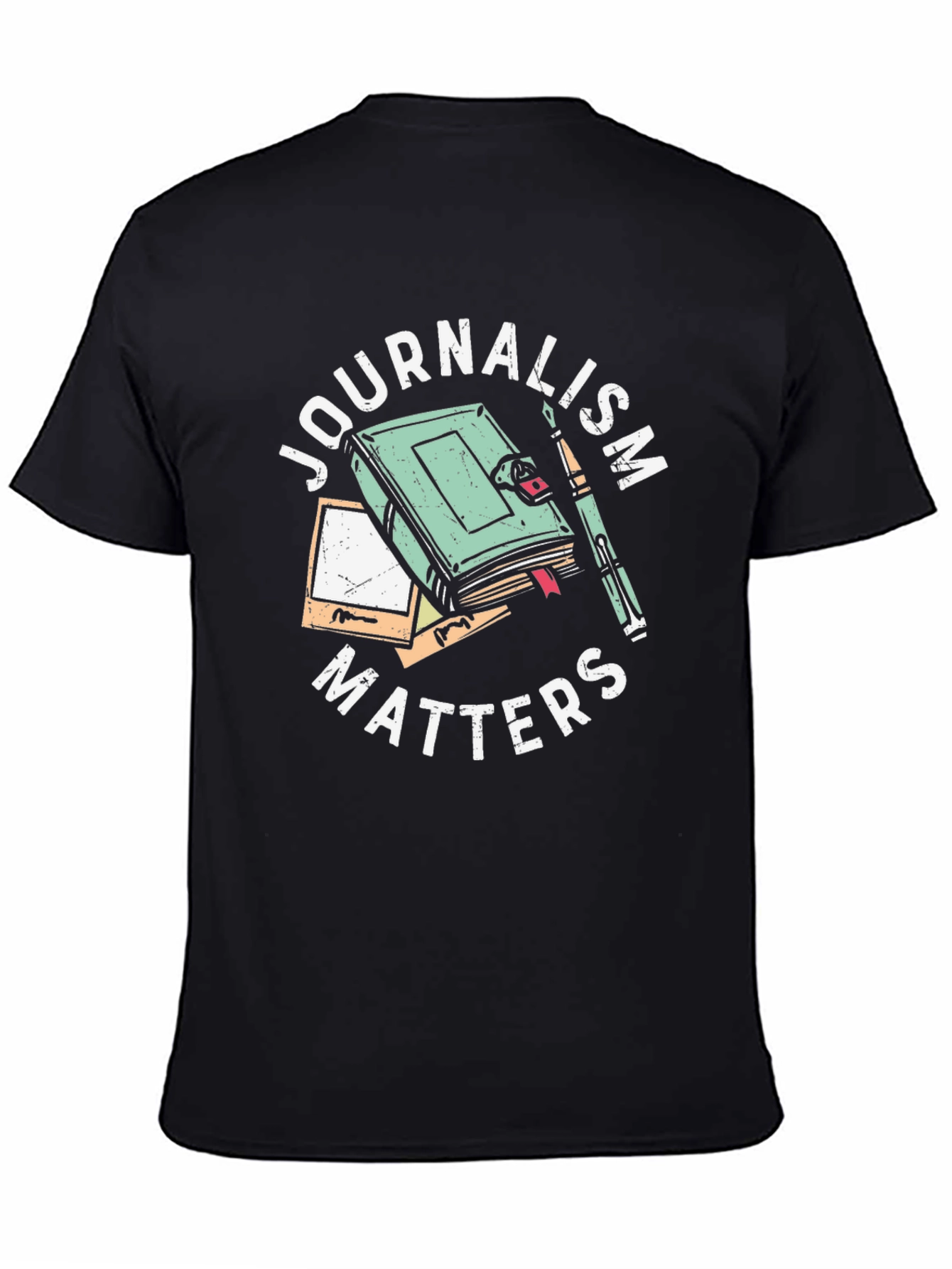 Journalism Matters Graphic Tee - Black T-Shirt