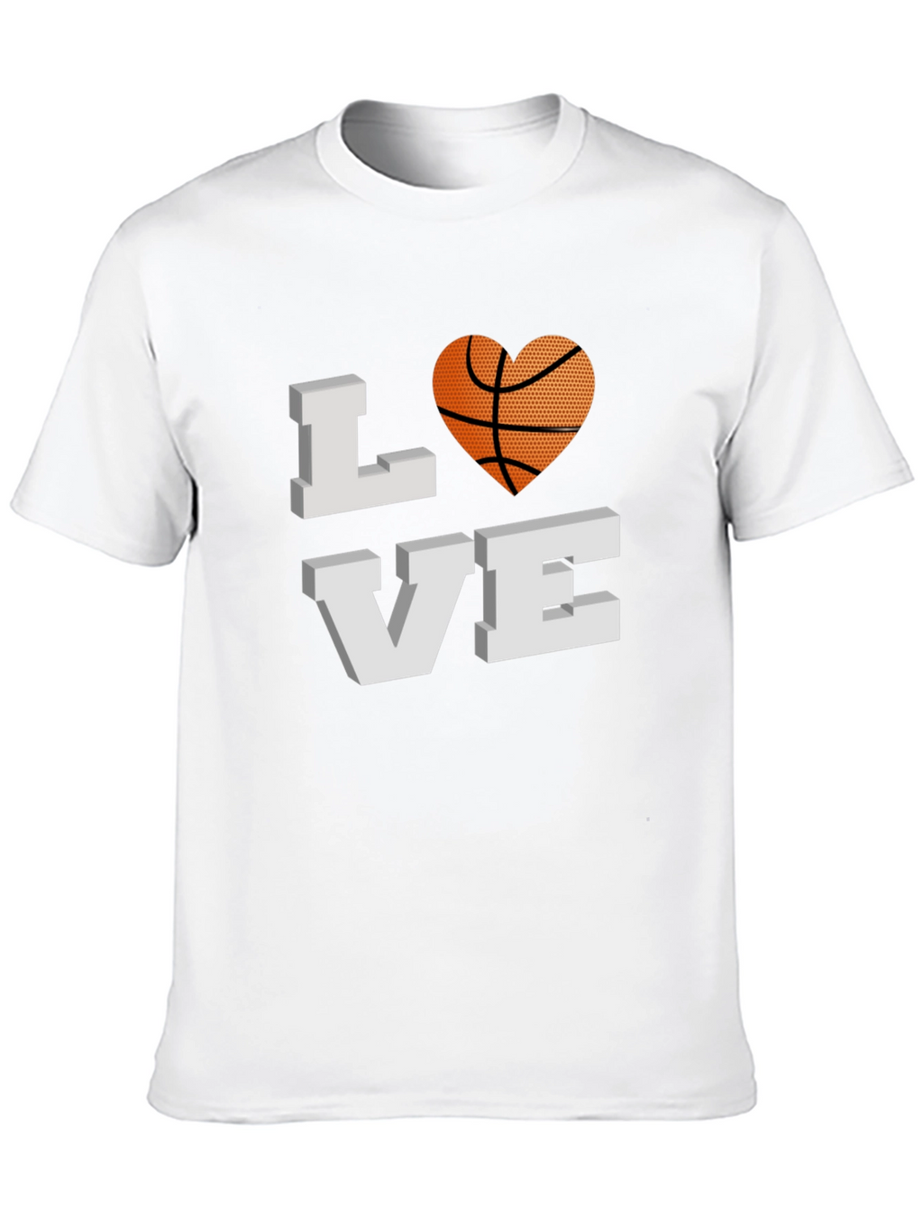 Basketball Love Graphic T-Shirt