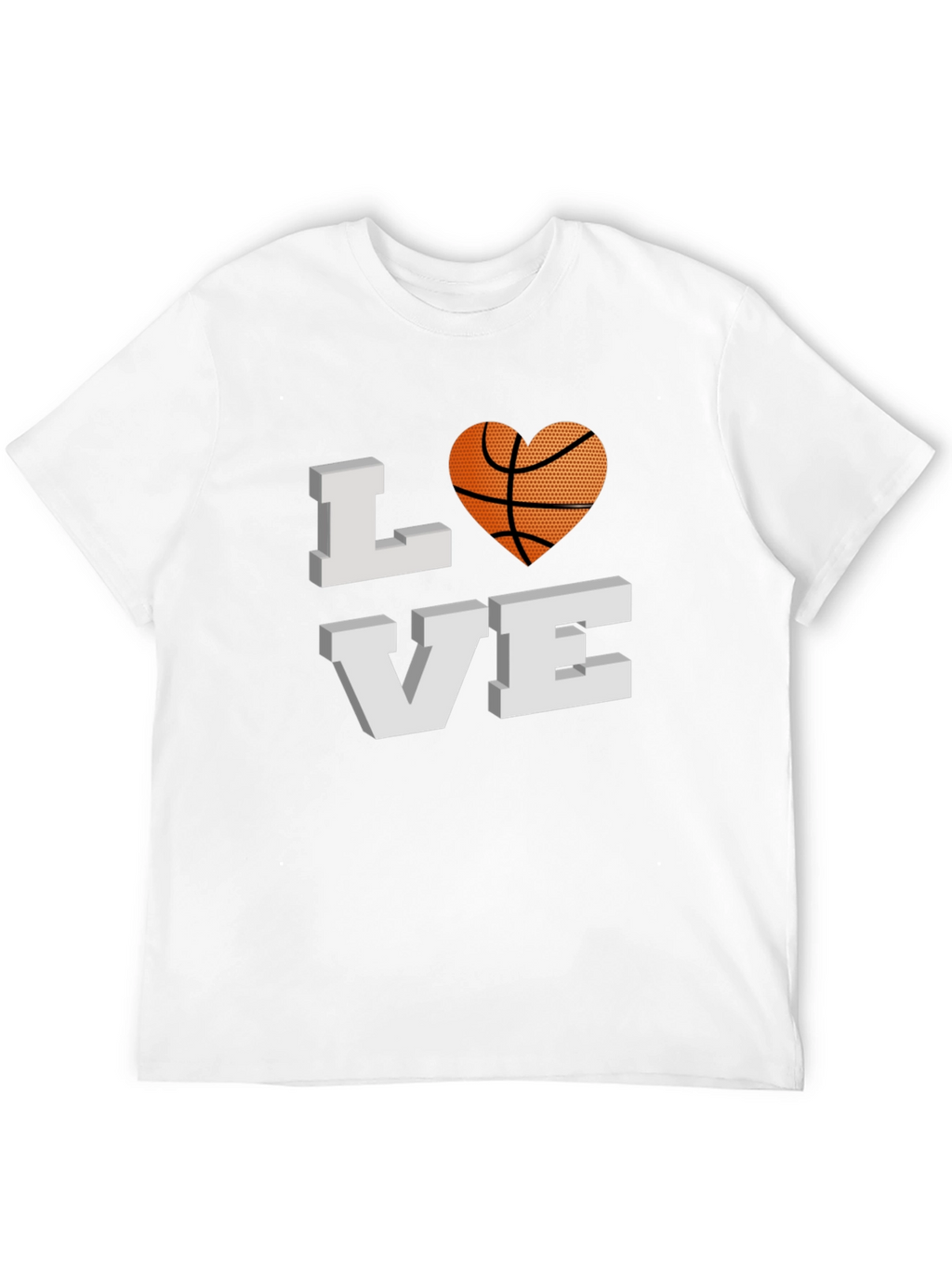 Basketball Love Graphic T-Shirt