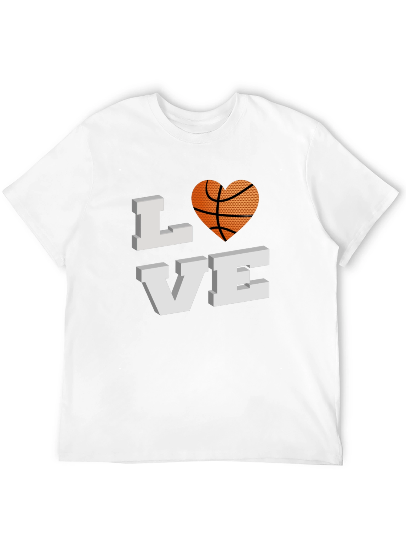 Basketball Love Graphic T-Shirt