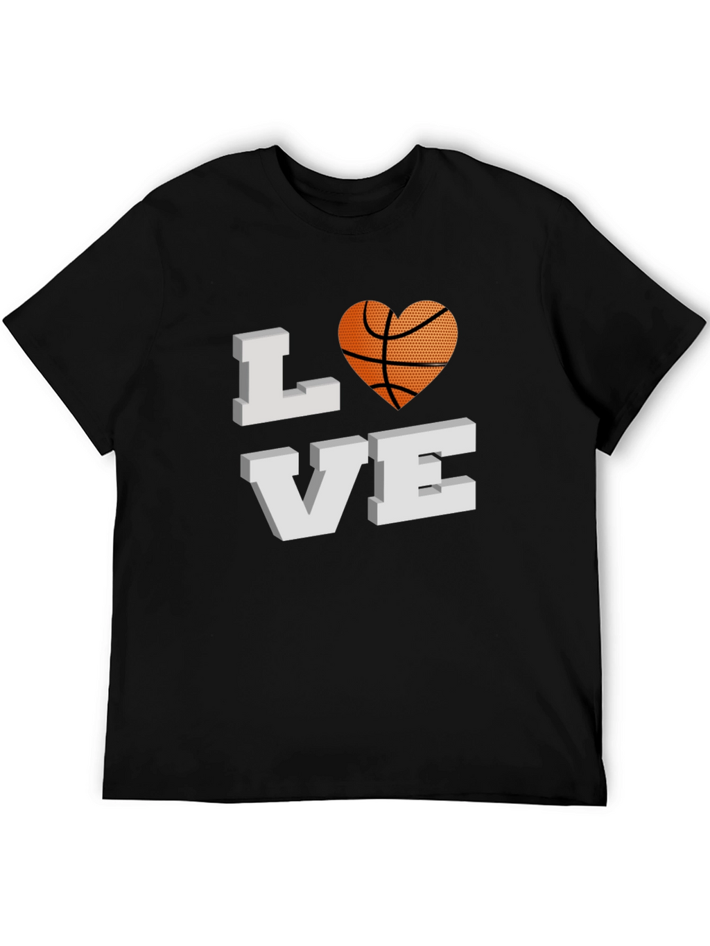 Basketball Love Graphic T-Shirt