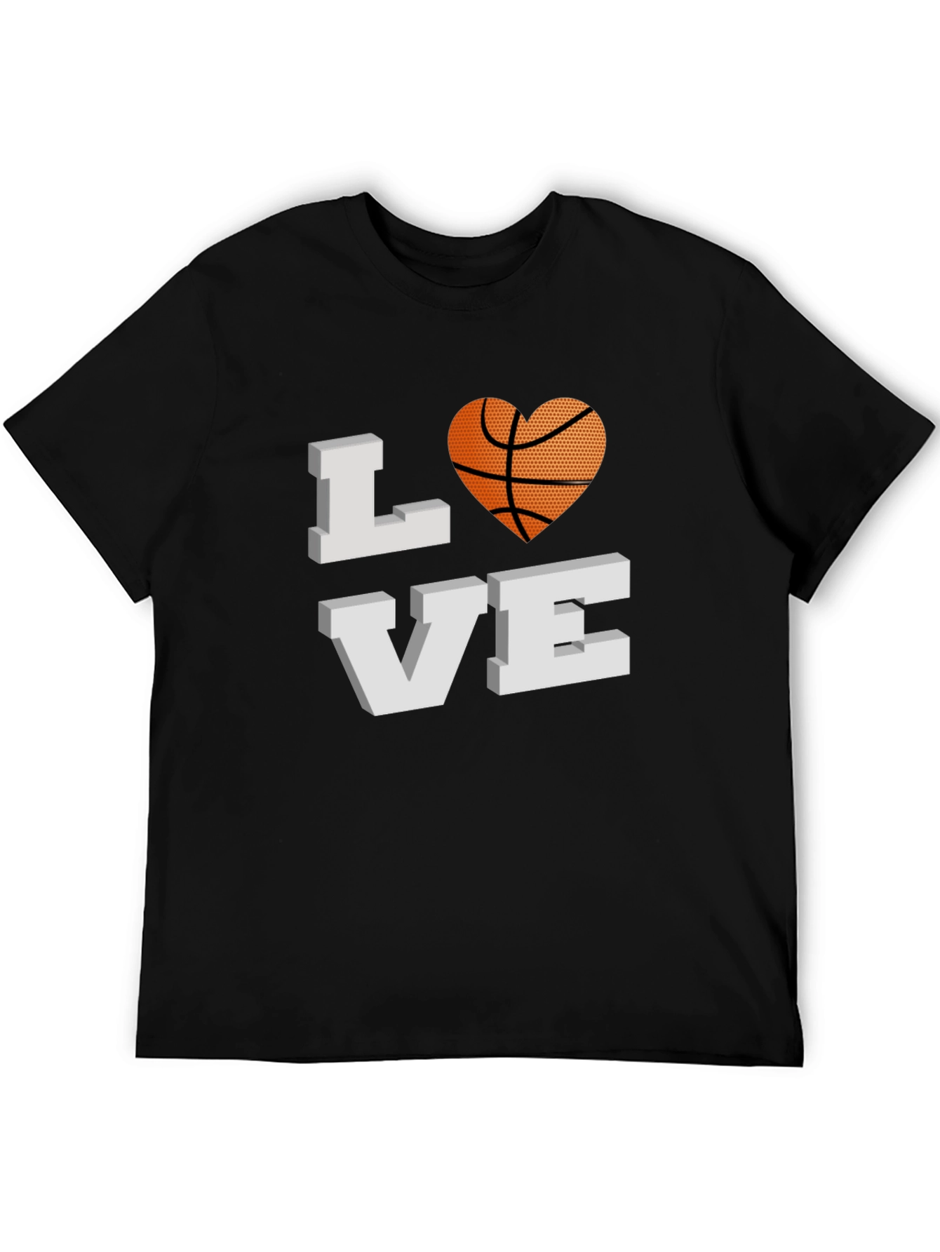 Basketball Love Graphic T-Shirt