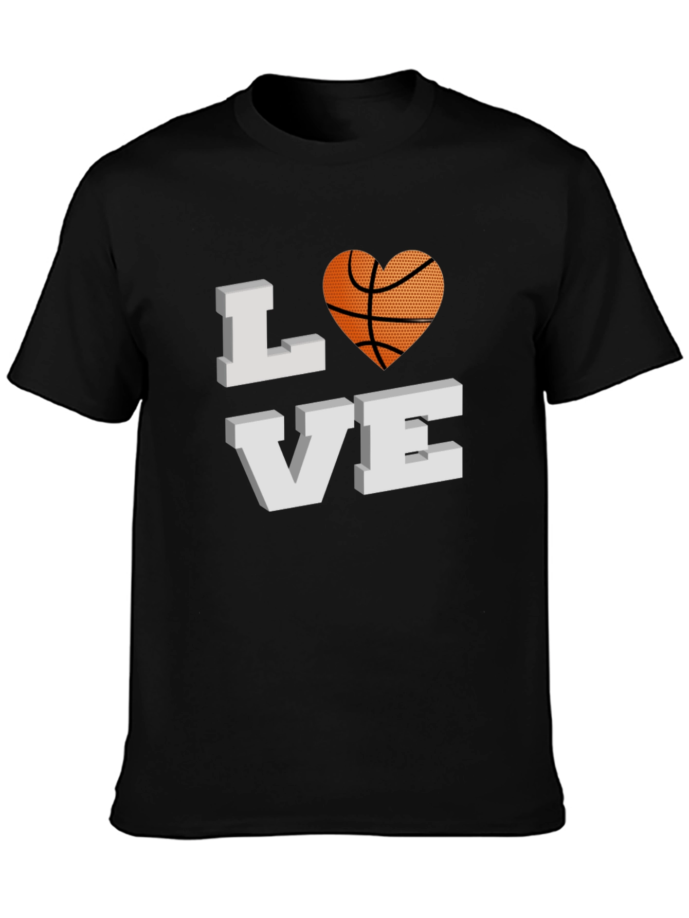 Basketball Love Graphic T-Shirt