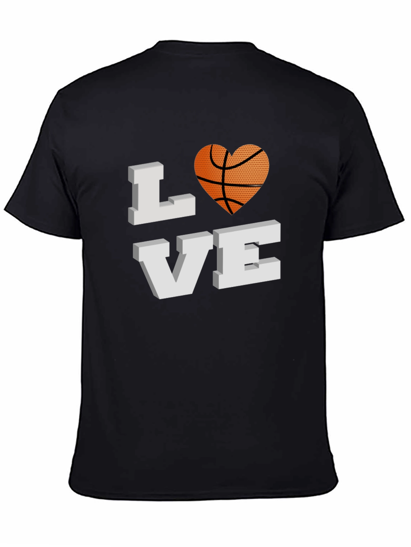 Basketball Love Graphic T-Shirt