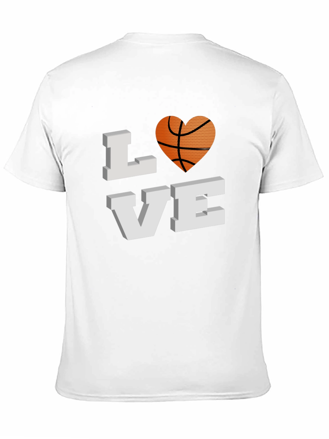 Basketball Love Graphic T-Shirt