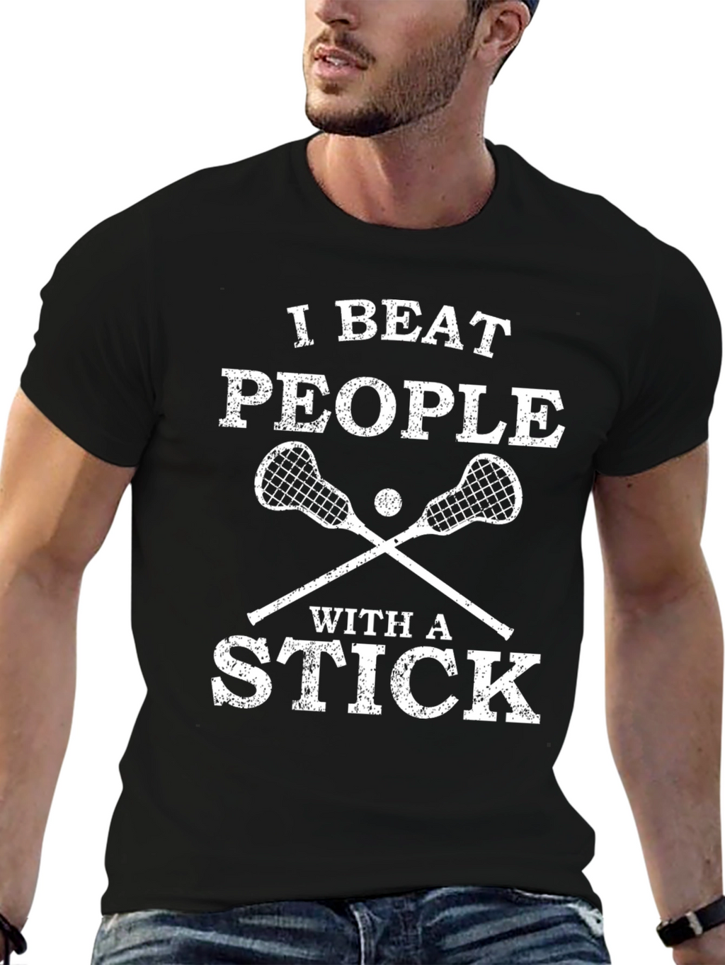I Beat People With A Stick T-Shirt