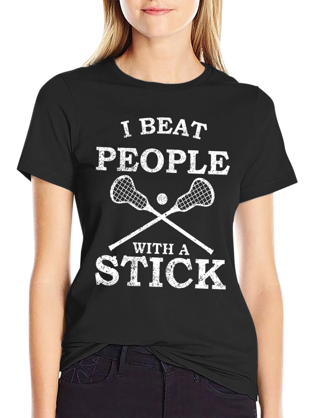 I Beat People With A Stick T-Shirt