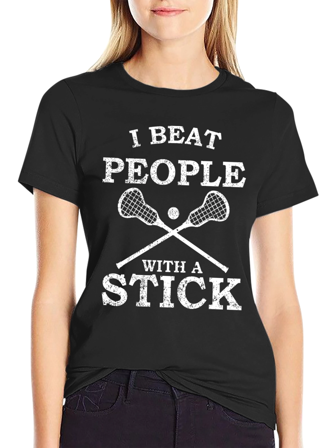 I Beat People With A Stick T-Shirt