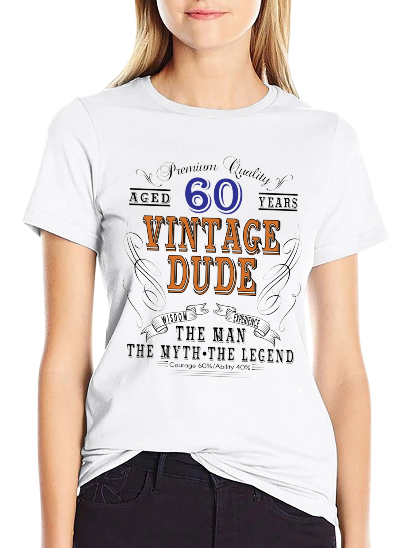Vintage Dude 60th Birthday T-Shirt