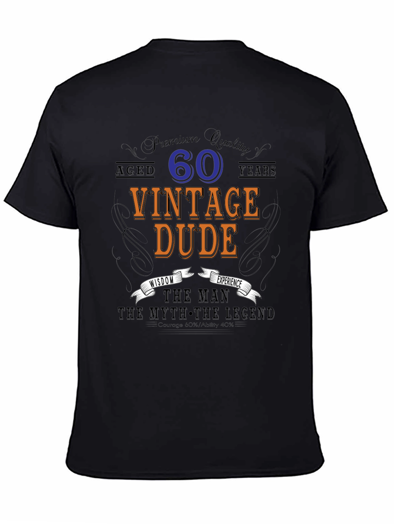 Vintage Dude 60th Birthday T-Shirt