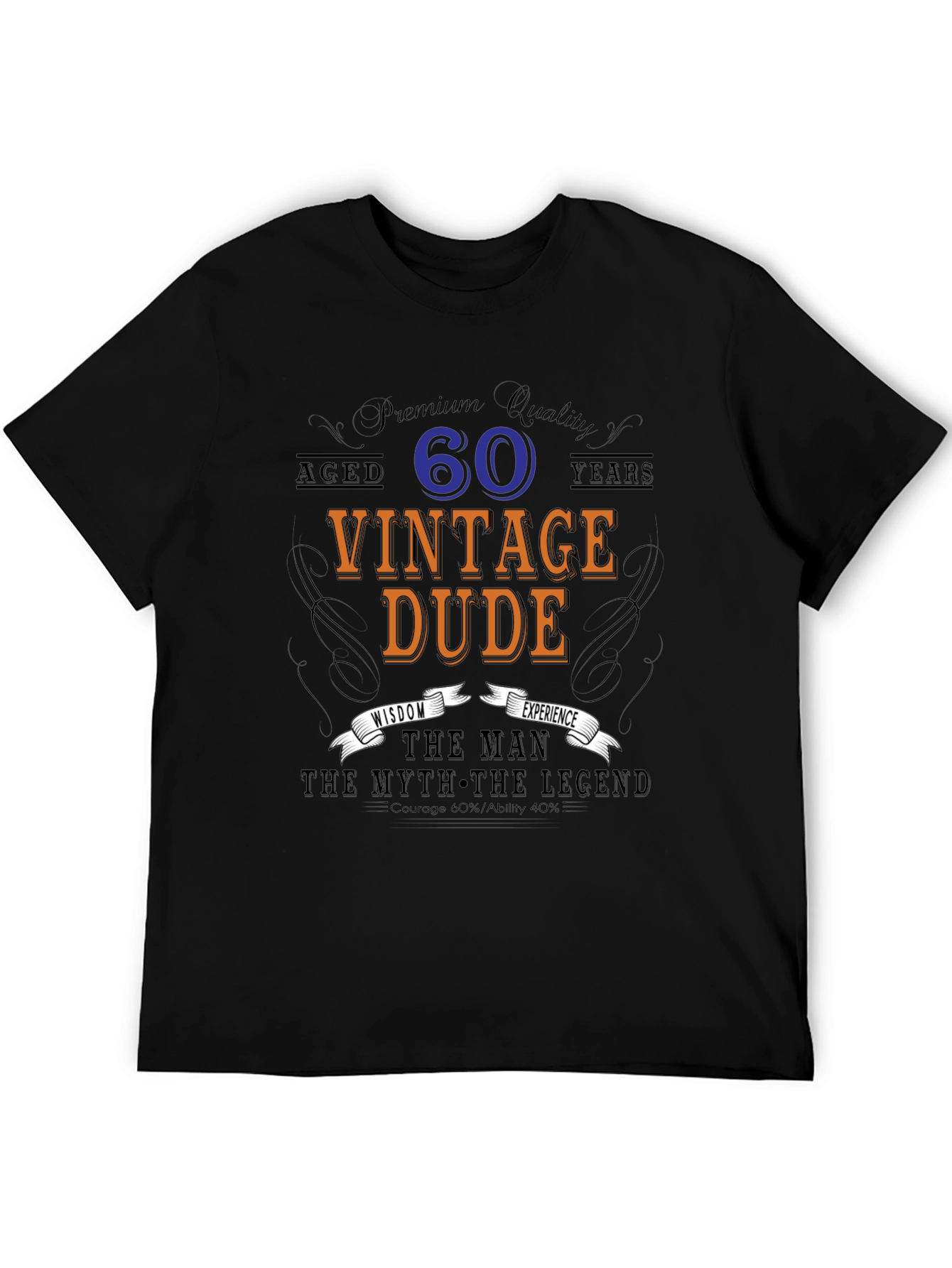 Vintage Dude 60th Birthday T-Shirt