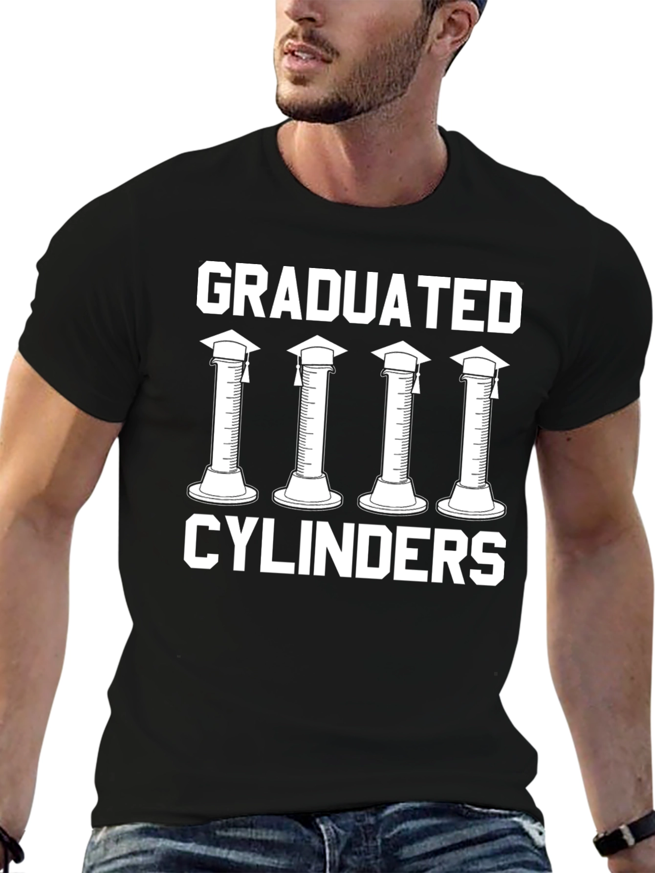 Graduated Cylinders T-Shirt - Funny Science Tee