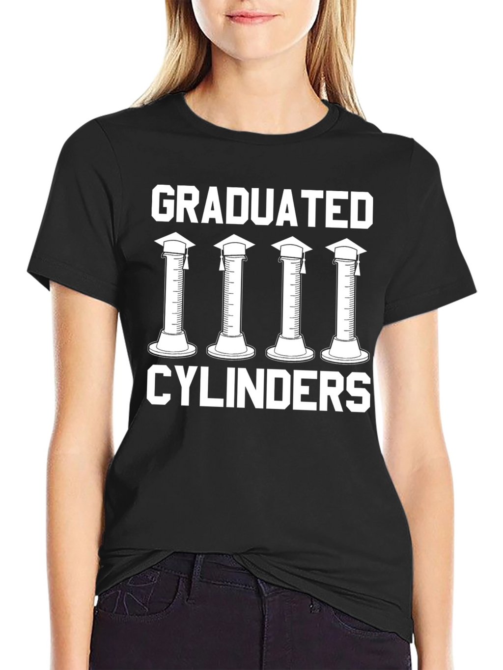 Graduated Cylinders T-Shirt - Funny Science Tee