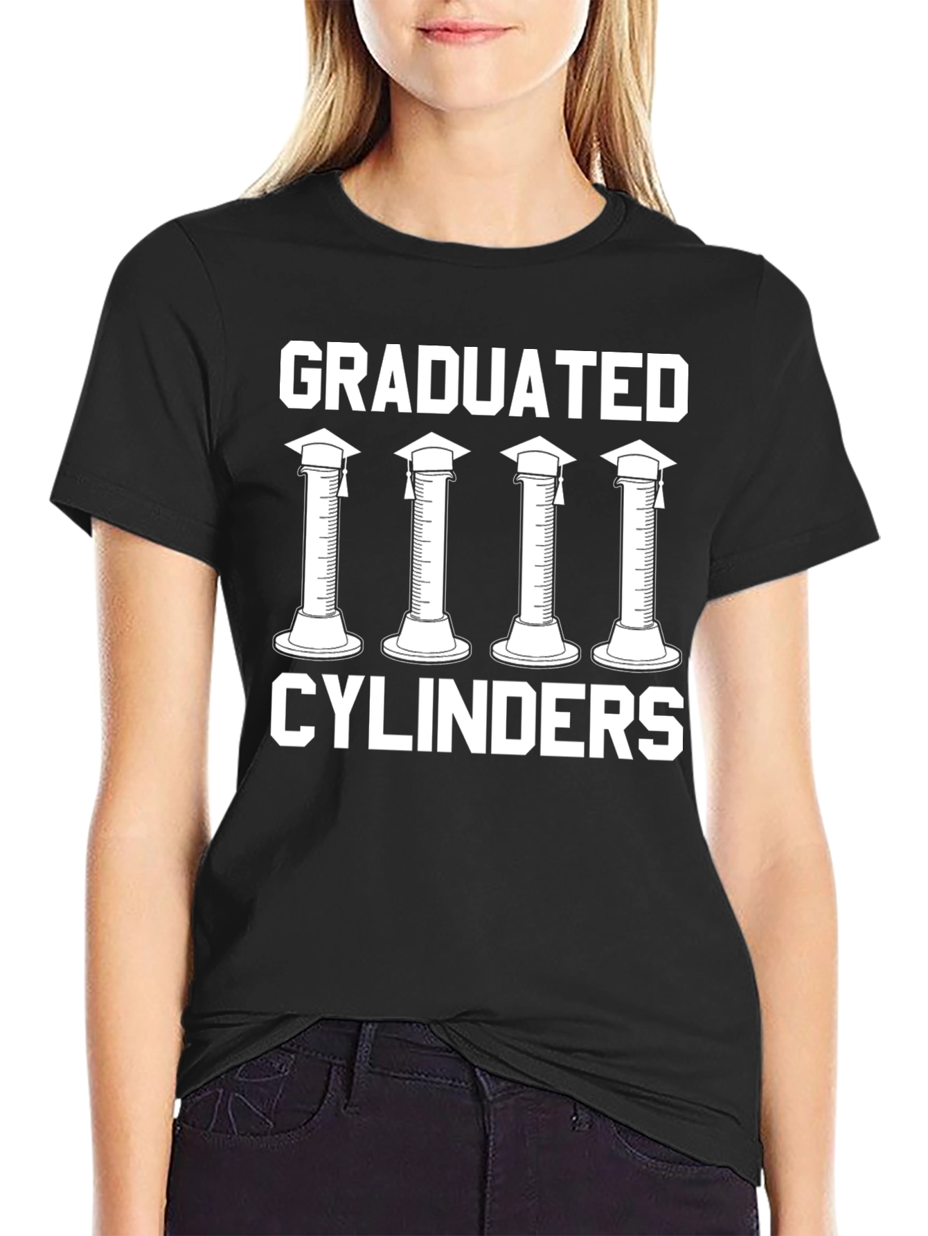 Graduated Cylinders T-Shirt - Funny Science Tee