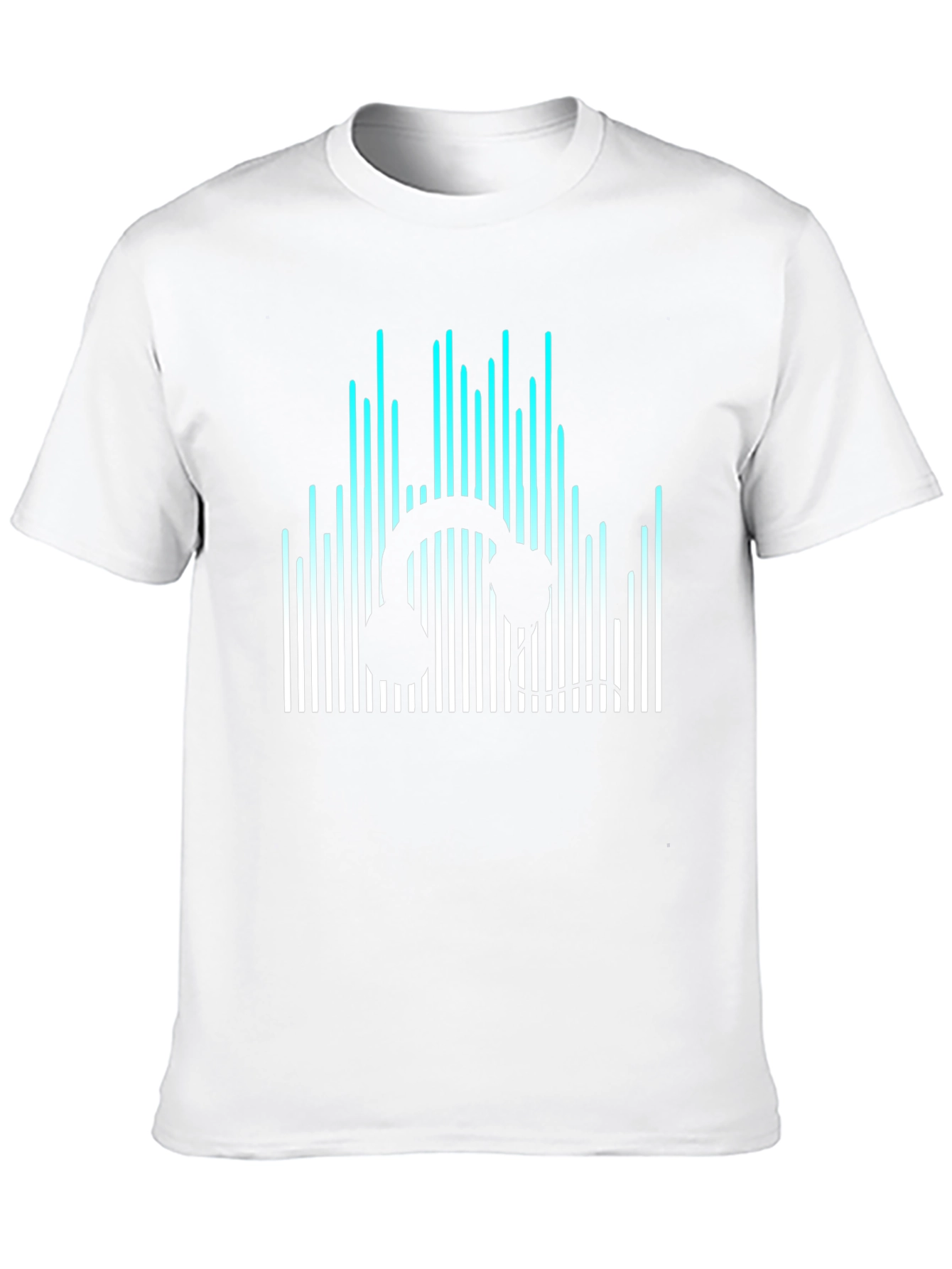 Headphone Equalizer Black T-Shirt