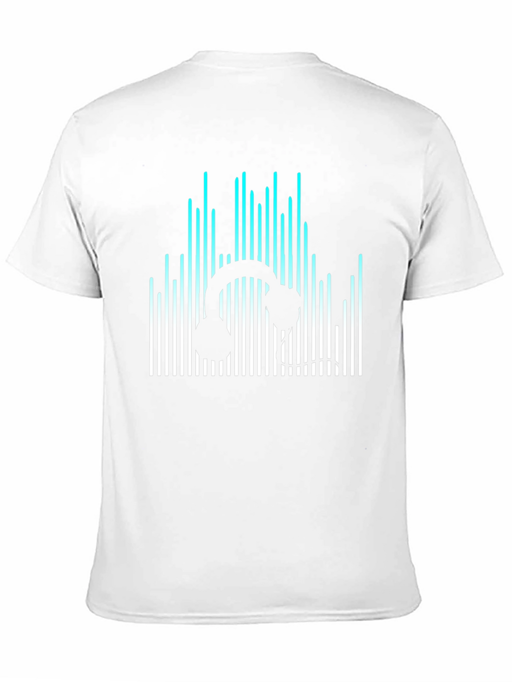 Headphone Equalizer Black T-Shirt
