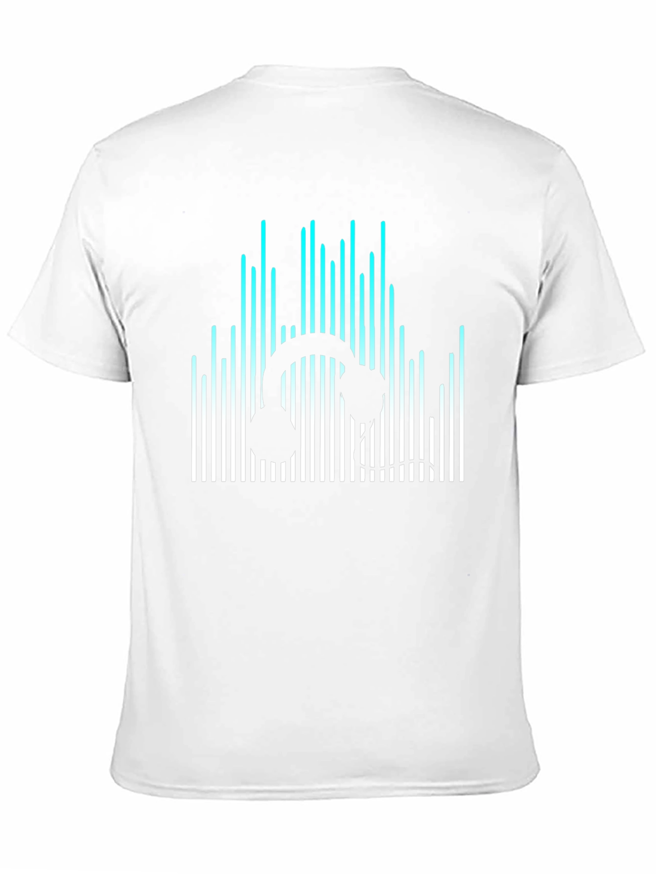 Headphone Equalizer Black T-Shirt