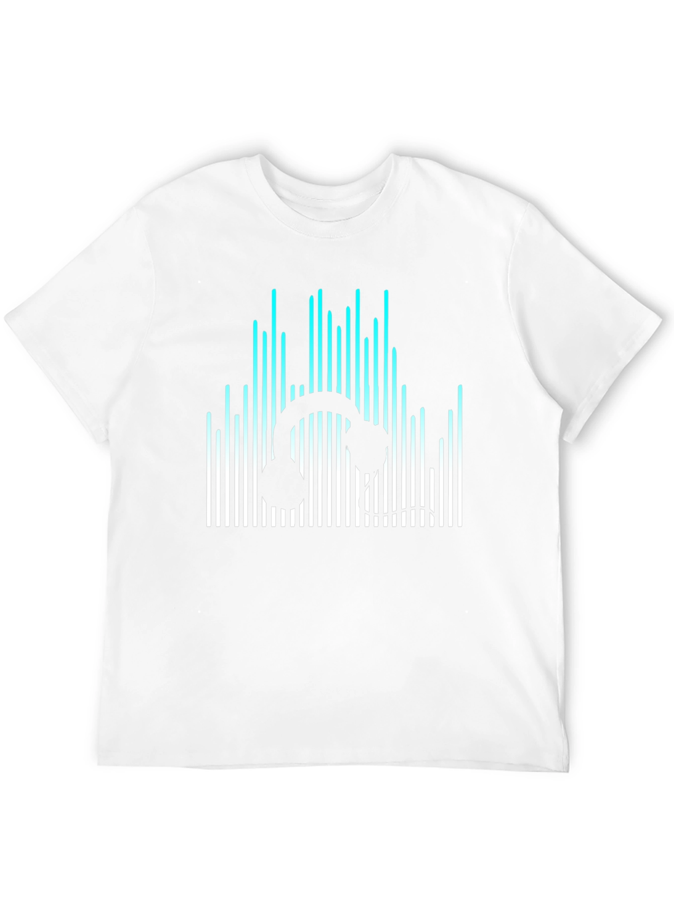 Headphone Equalizer Black T-Shirt