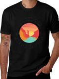 Grand Canyon Hiker Black T-Shirt