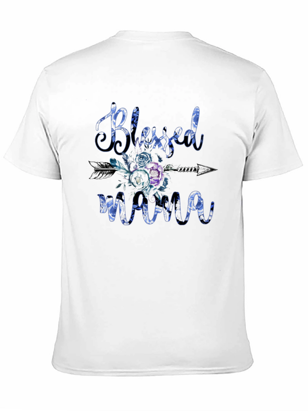 Blessed Mama Floral Graphic Tee