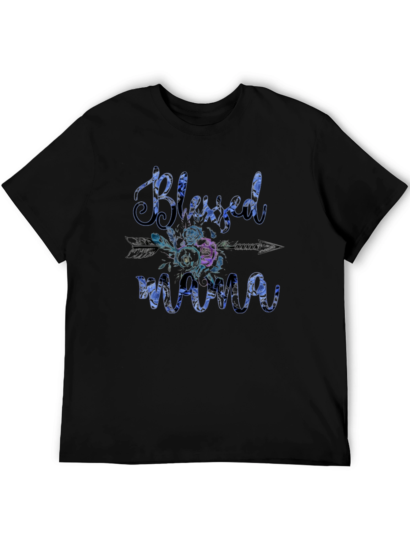 Blessed Mama Floral Graphic Tee