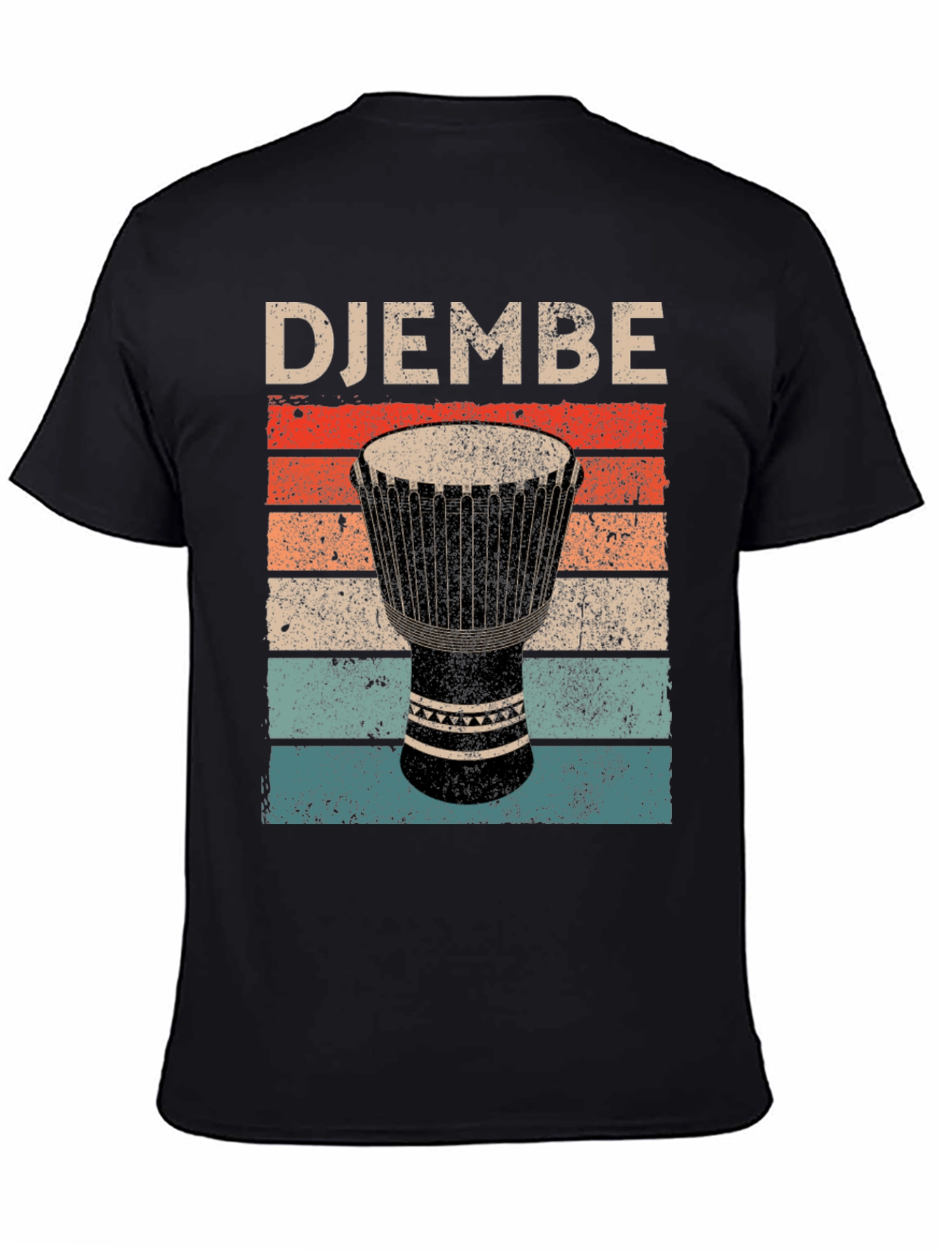 Vintage Djembe Drum Graphic T-Shirt