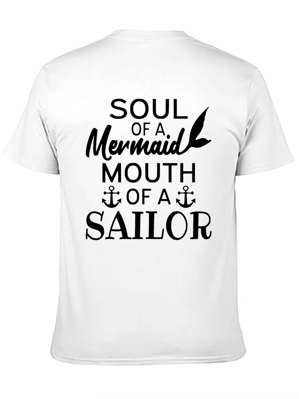 Soul of a Mermaid Sailor Graphic T-Shirt