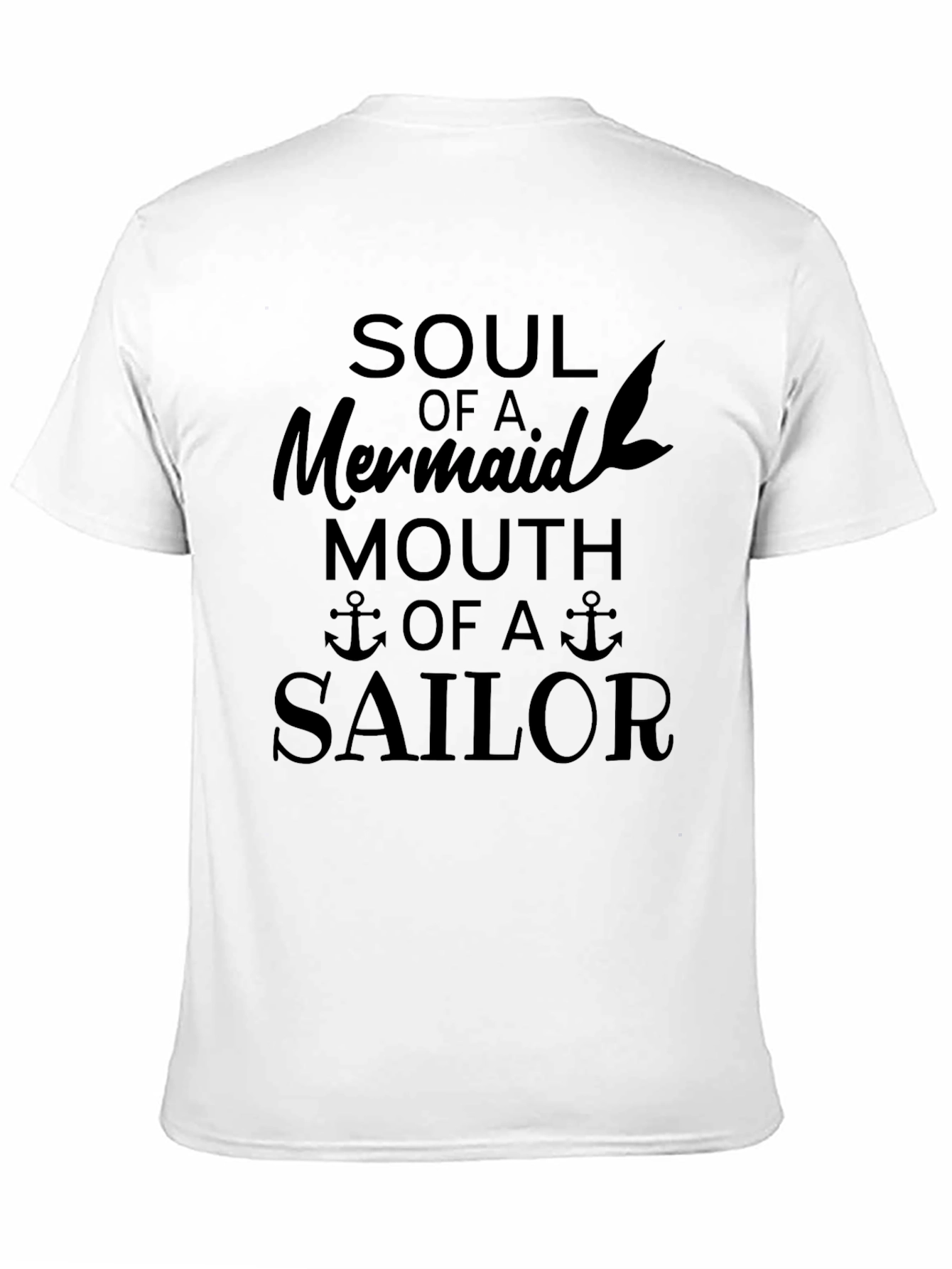 Soul of a Mermaid Sailor Graphic T-Shirt