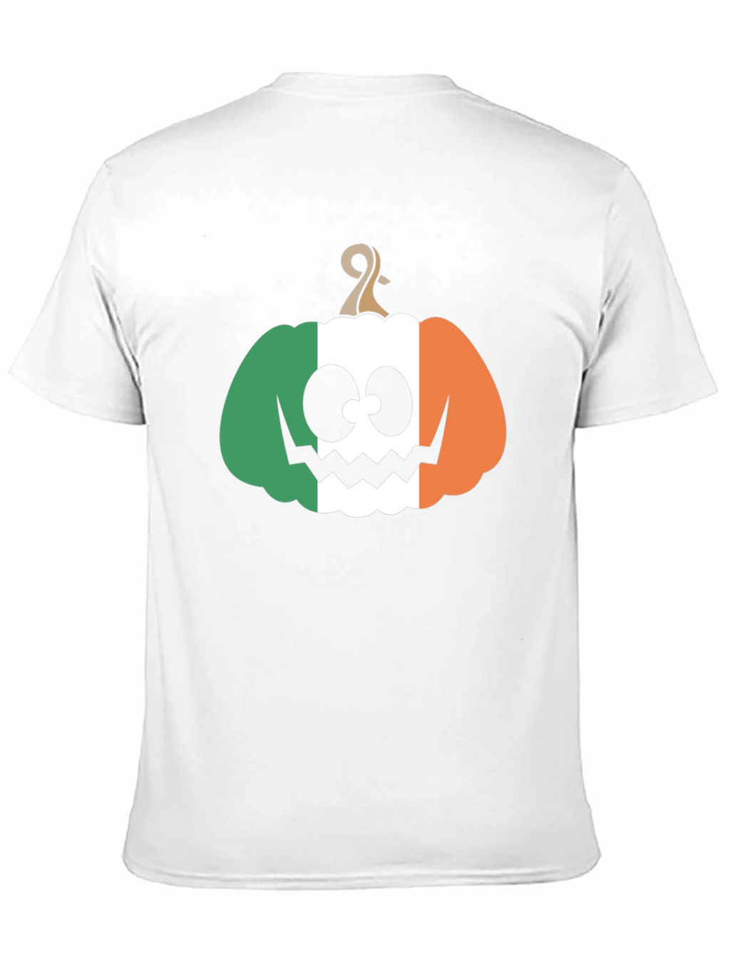 Irish Flag Pumpkin Halloween T-Shirt