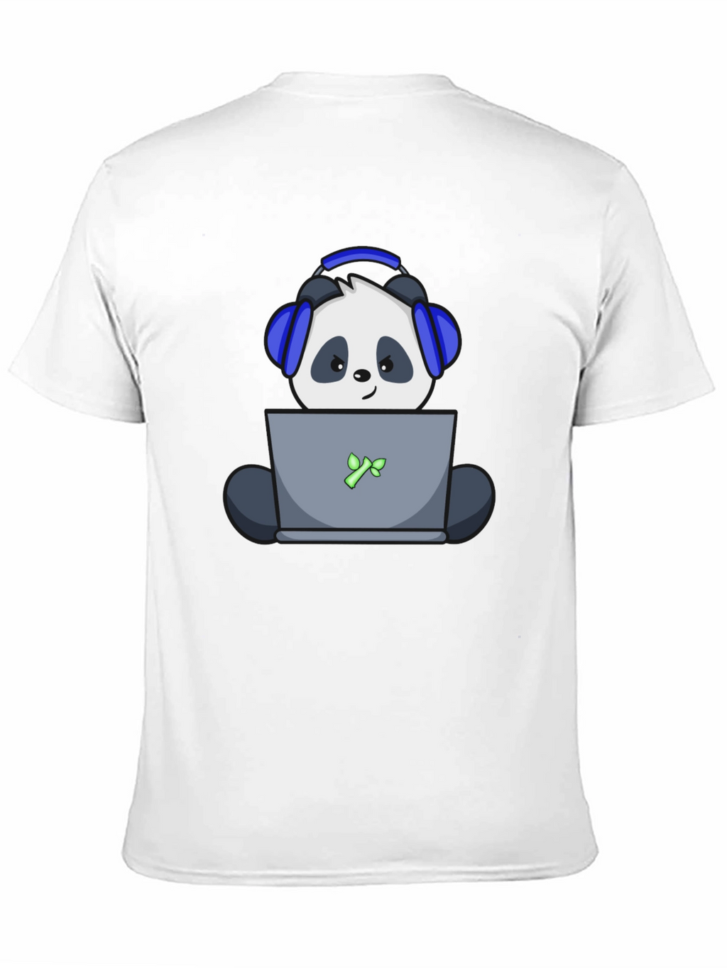 Gamer Panda T-Shirt - Black Cotton Tee